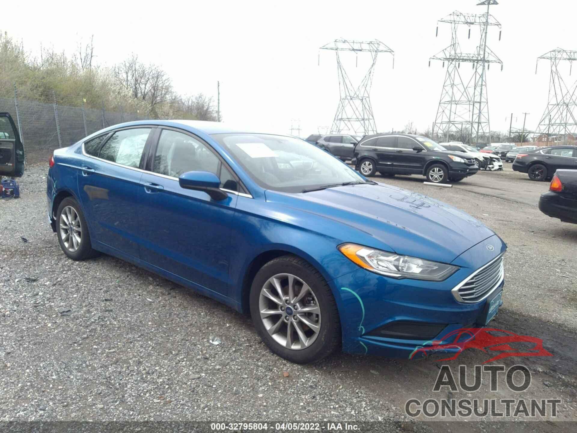 FORD FUSION 2017 - 3FA6P0H73HR390732
