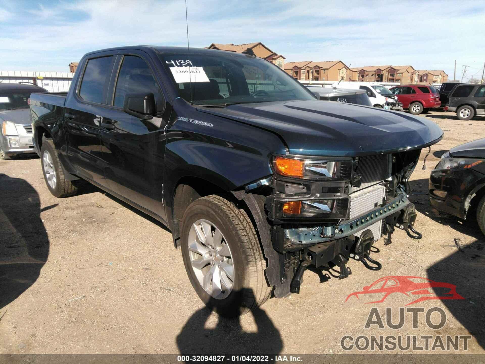 CHEVROLET SILVERADO 1500 2021 - 3GCPWBEK6MG471851