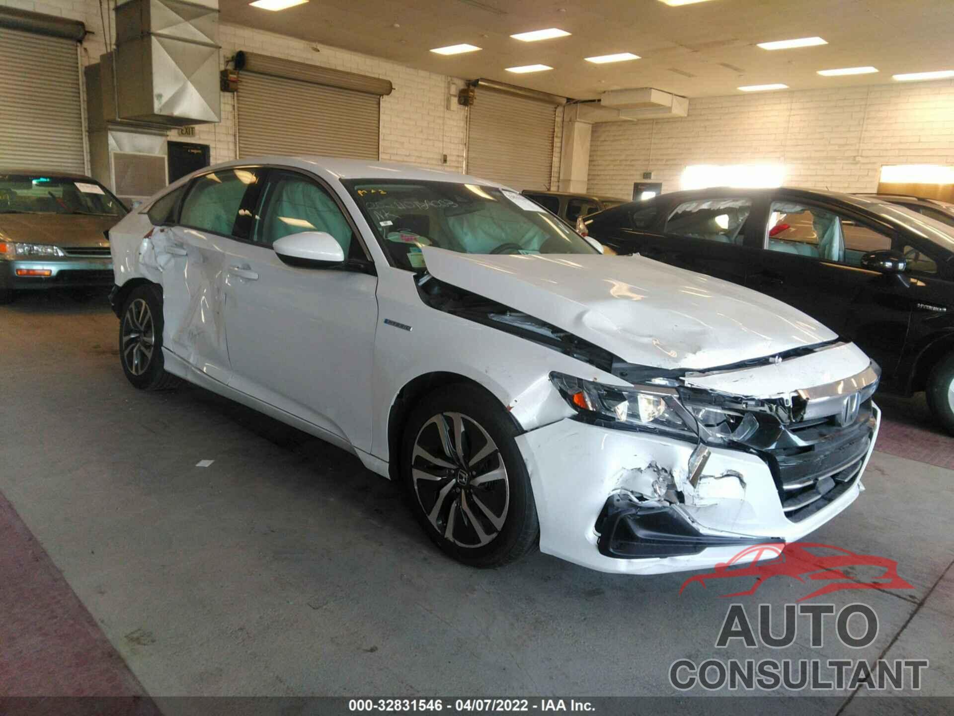 HONDA ACCORD HYBRID 2021 - 1HGCV3F1XMA018975