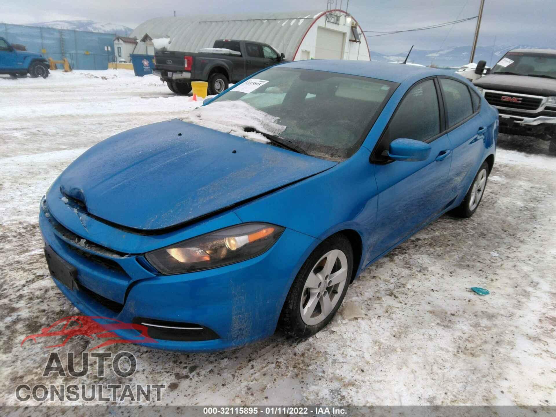 DODGE DART 2016 - 1C3CDFBB5GD609787