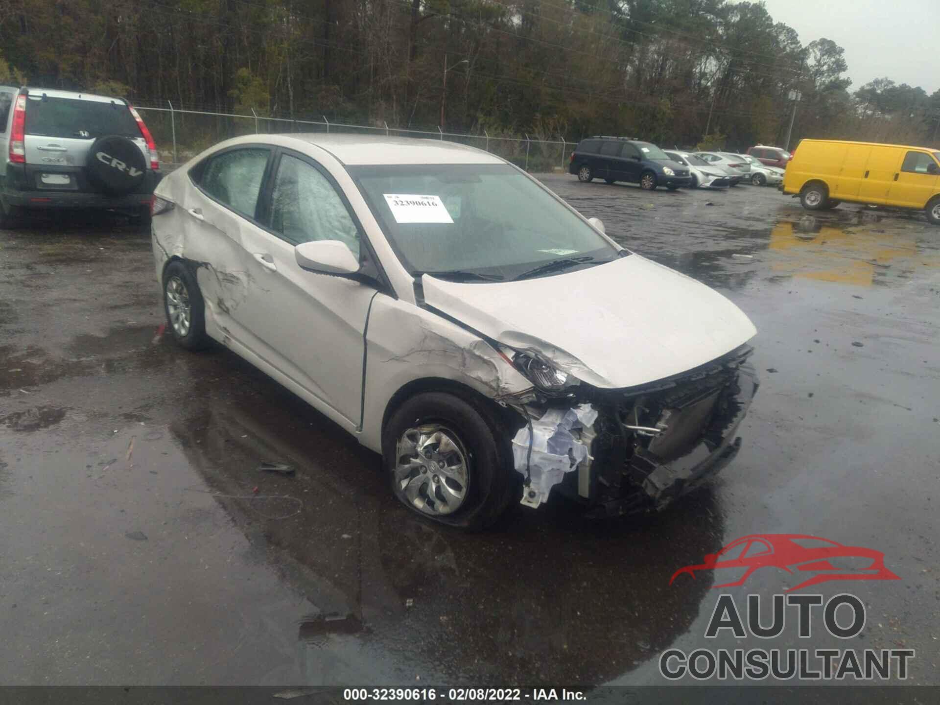 HYUNDAI ACCENT 2016 - KMHCT4AE9GU063506