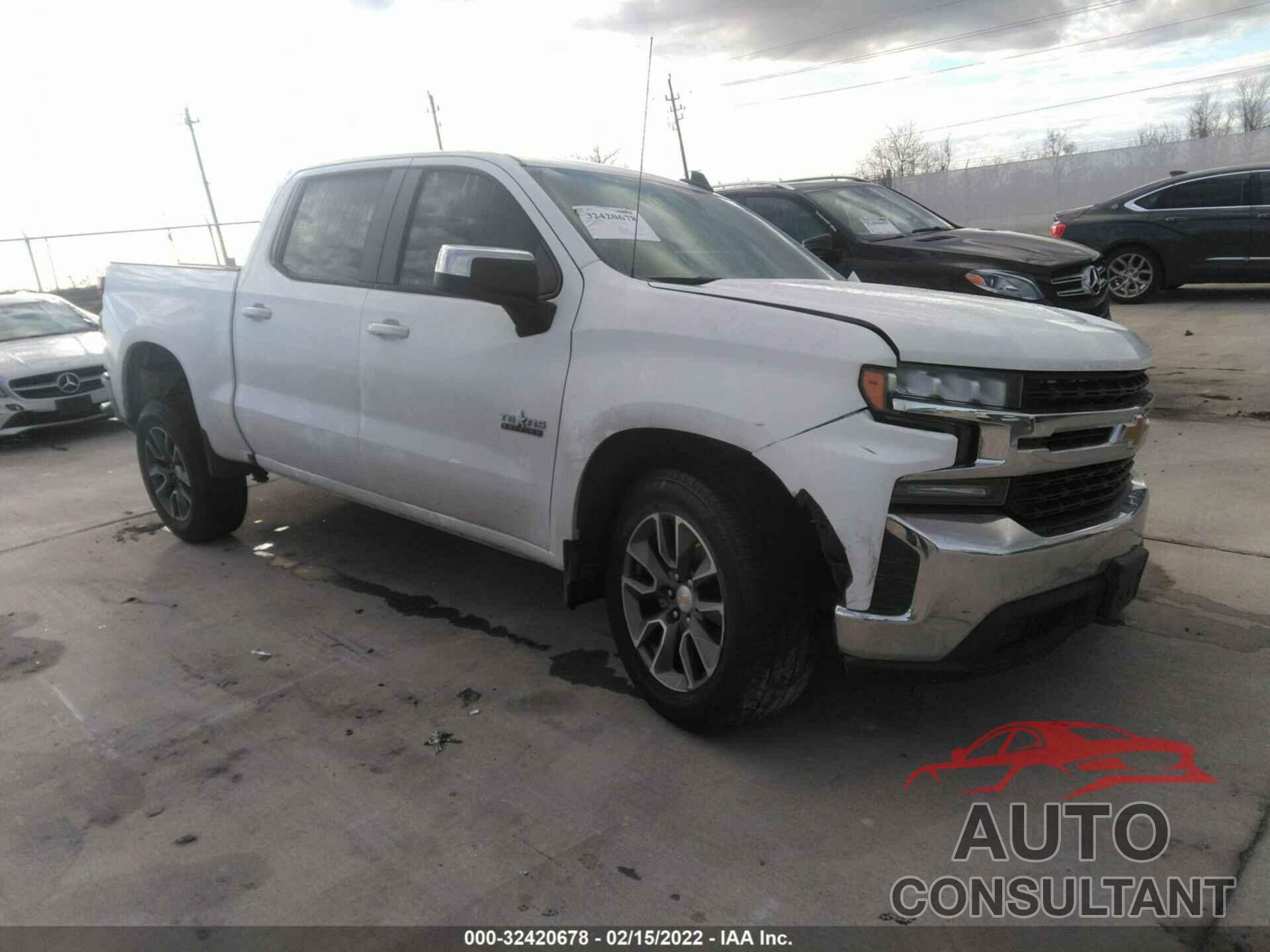 CHEVROLET SILVERADO 1500 2020 - 3GCPWCEK4LG306112