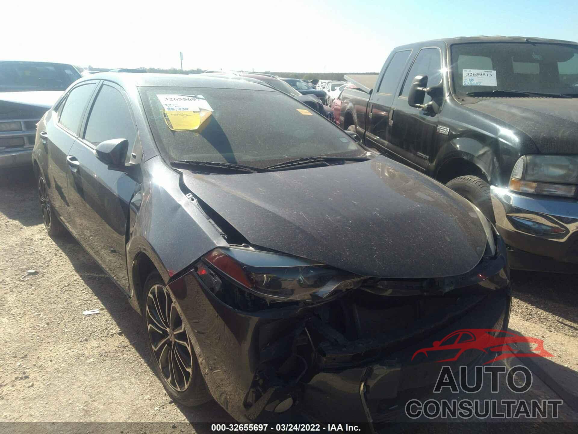TOYOTA COROLLA 2016 - 5YFBURHE1GP516496