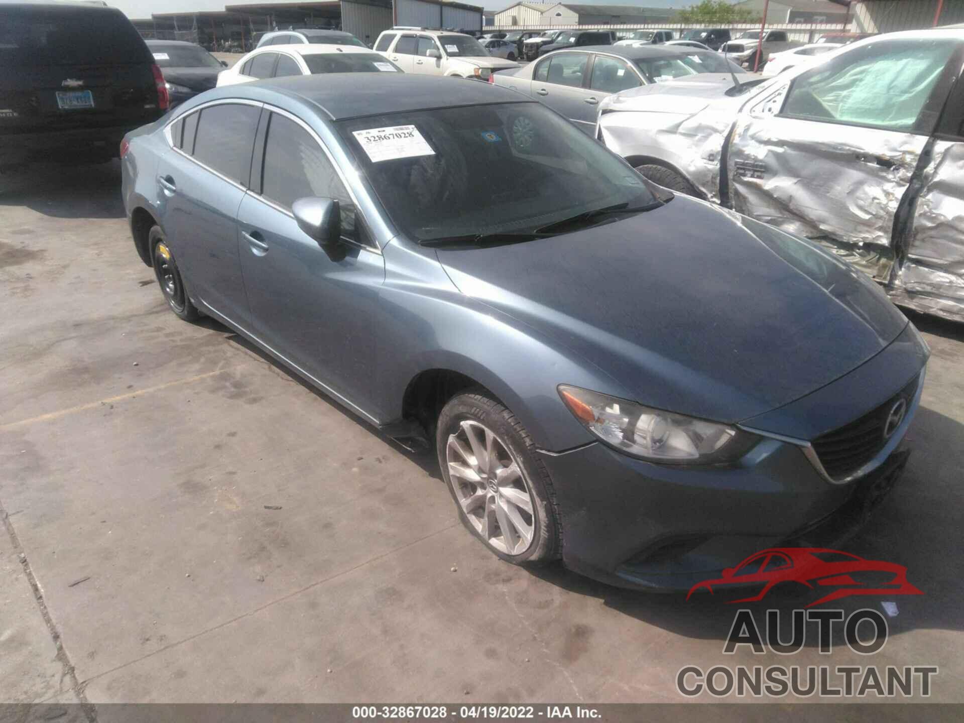 MAZDA MAZDA6 2016 - JM1GJ1U5XG1428234