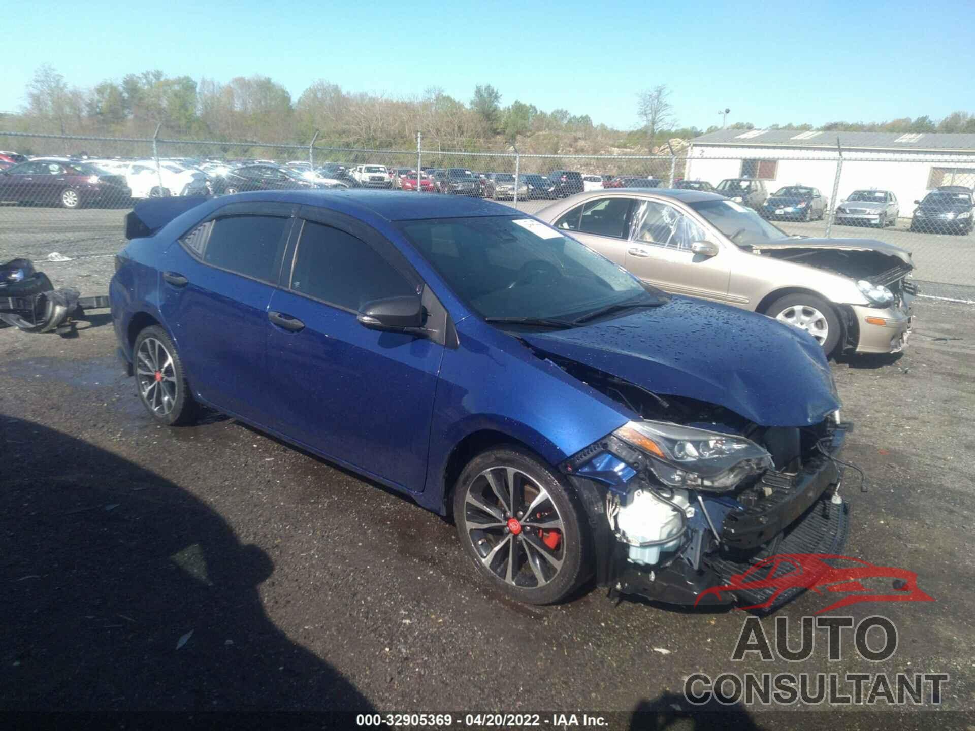 TOYOTA COROLLA 2017 - 2T1BURHE7HC758274