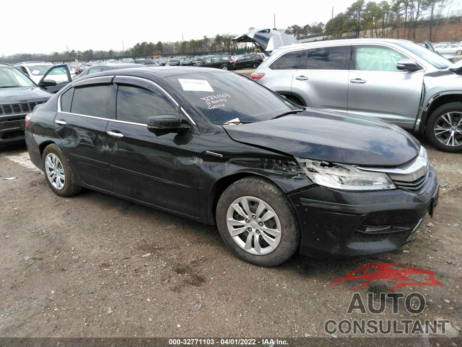 HONDA ACCORD HYBRID 2017 - JHMCR6F51HC021912