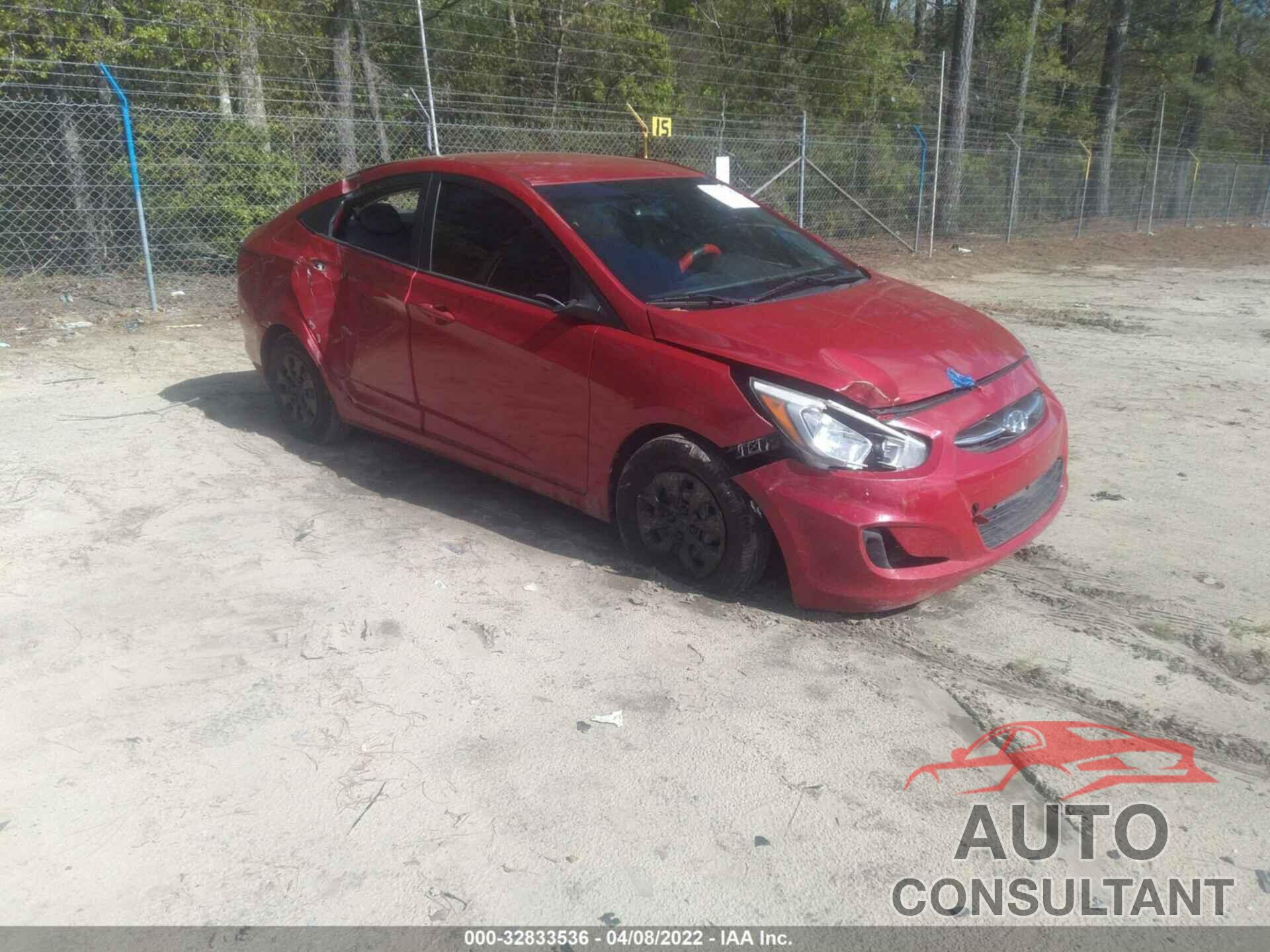 HYUNDAI ACCENT 2016 - KMHCT4AE2GU942152