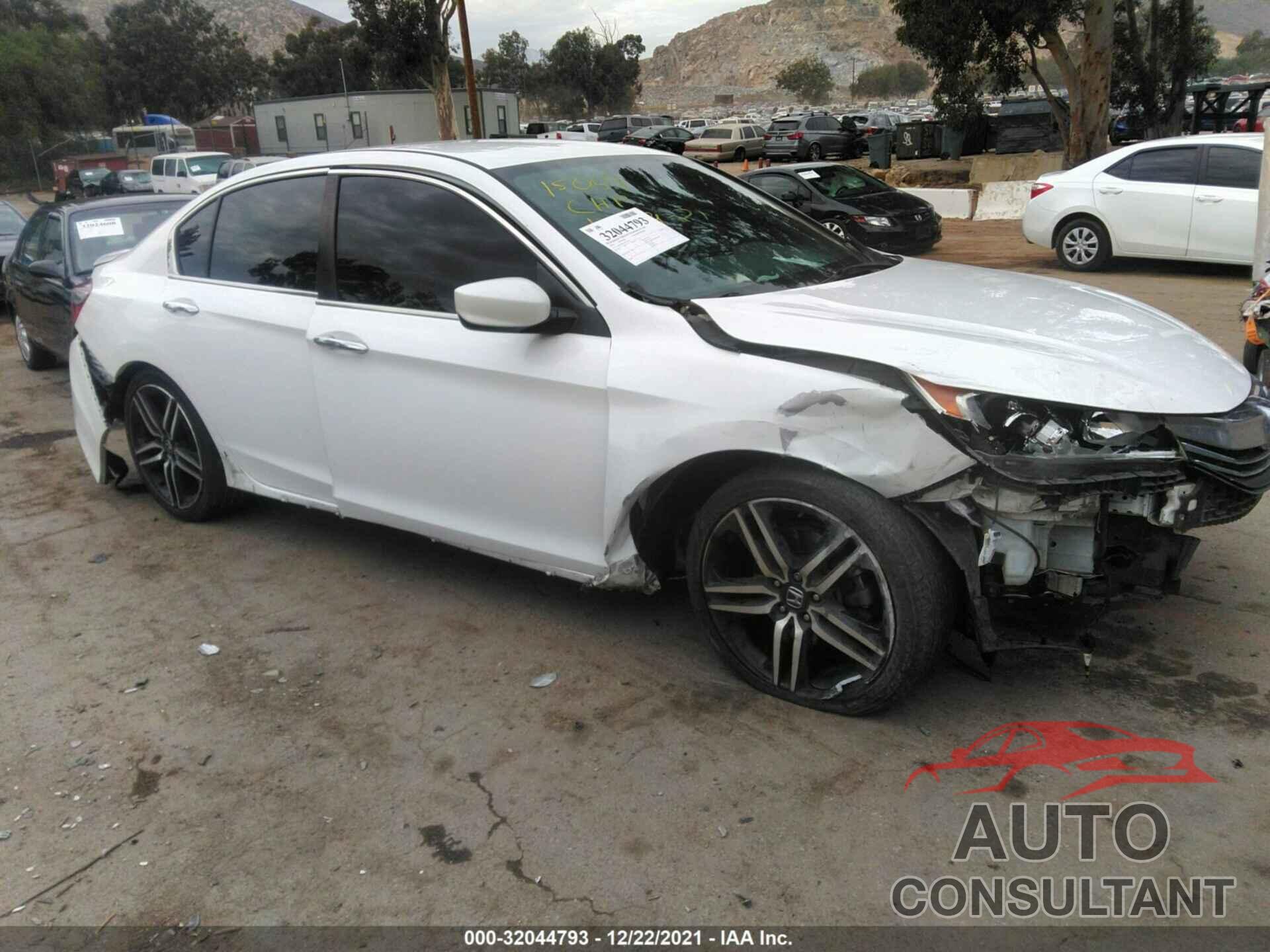 HONDA ACCORD SEDAN 2016 - 1HGCR2F55GA053106