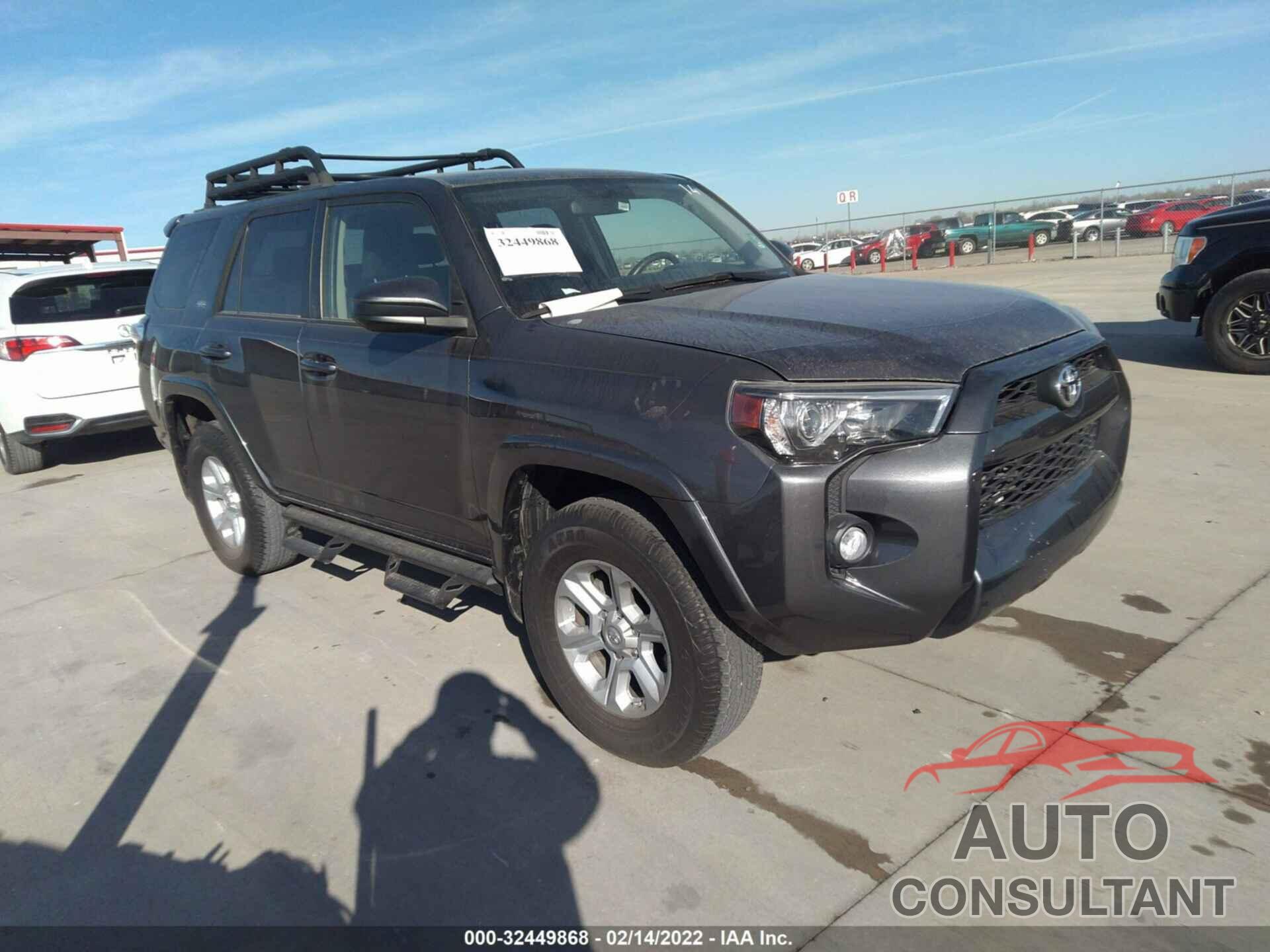 TOYOTA 4RUNNER 2019 - JTEZU5JR7K5207248