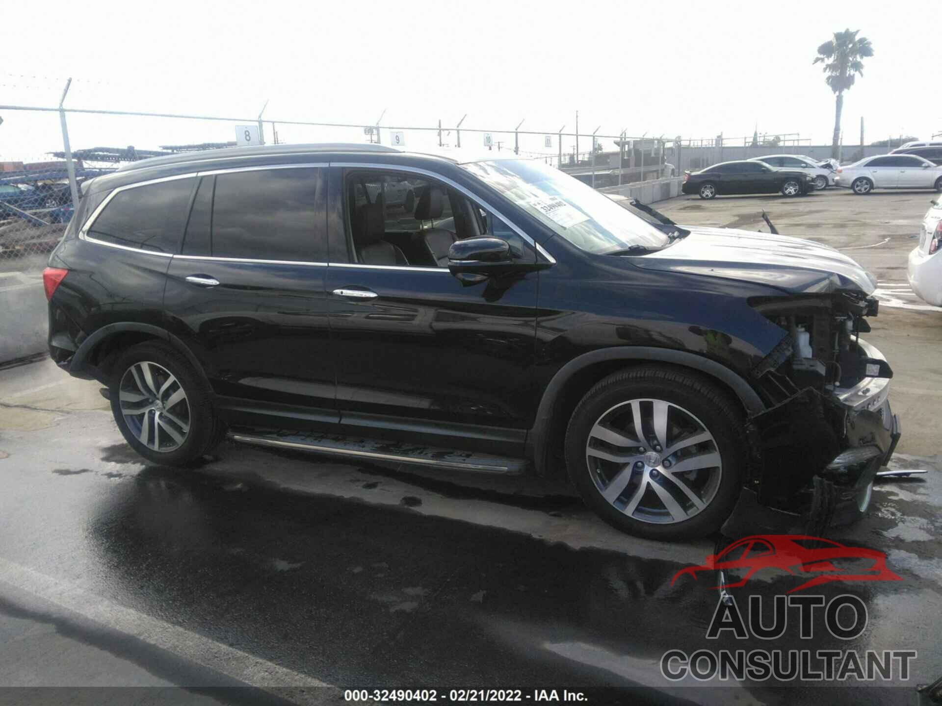 HONDA PILOT 2016 - 5FNYF5H99GB013987