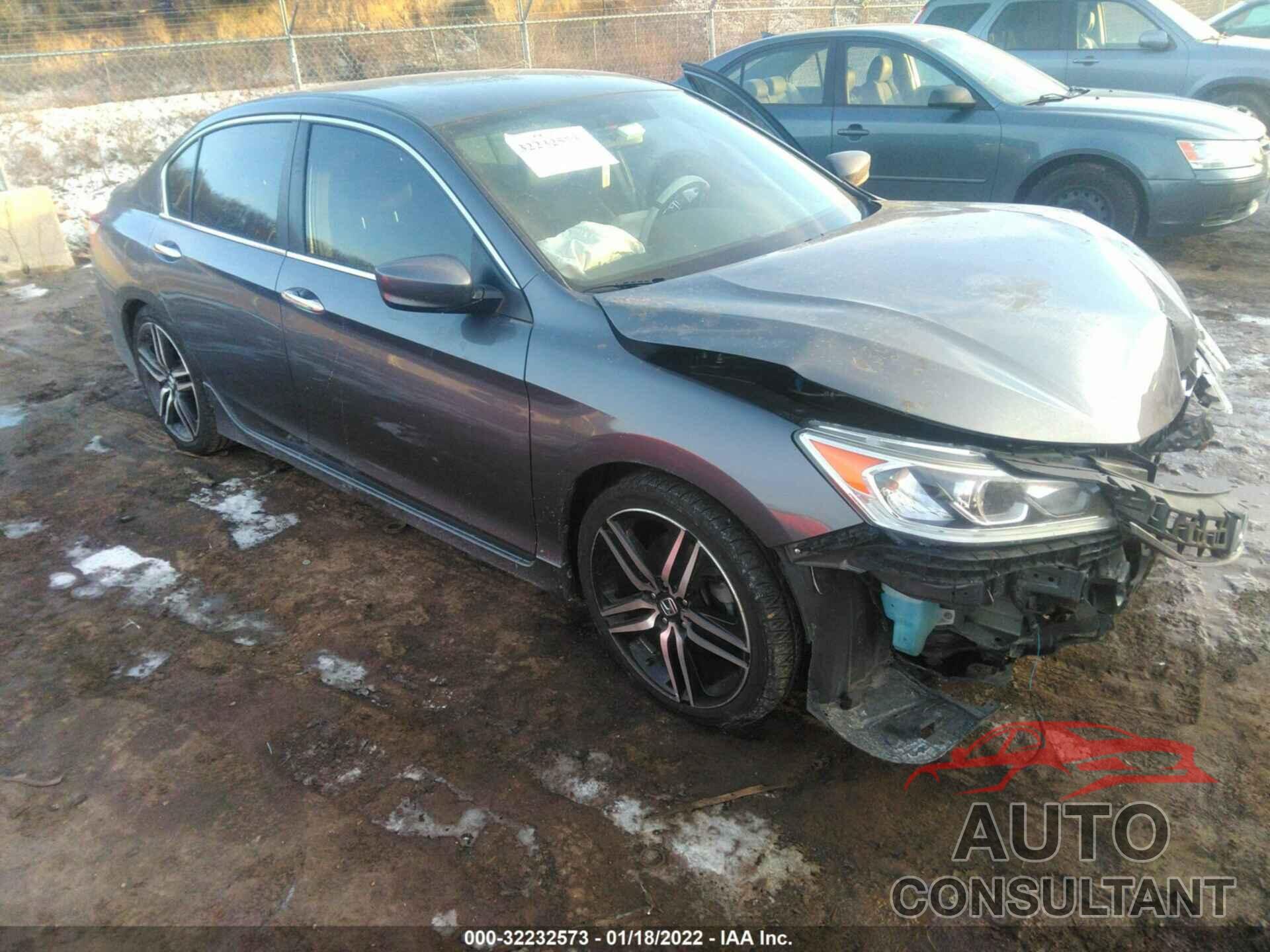 HONDA ACCORD SEDAN 2017 - 1HGCR2F55HA016087