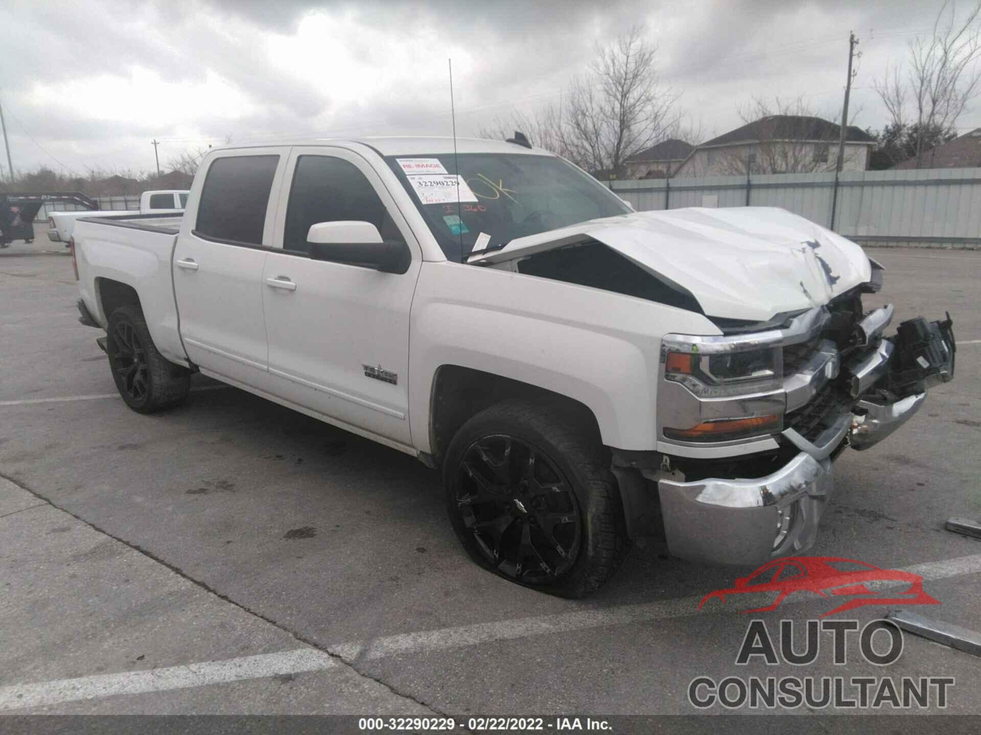 CHEVROLET SILVERADO 1500 2016 - 3GCPCREC4GG388269