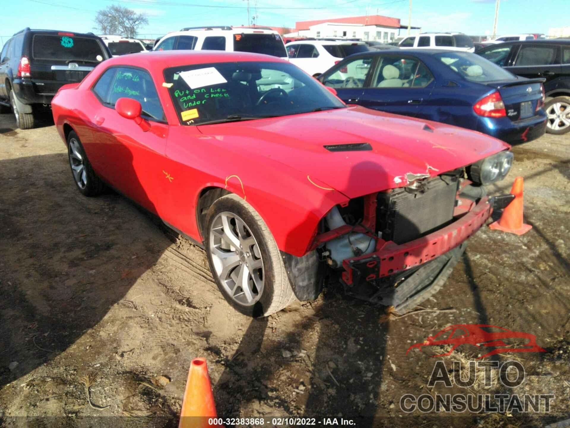 DODGE CHALLENGER 2016 - 2C3CDZAG9GH225478