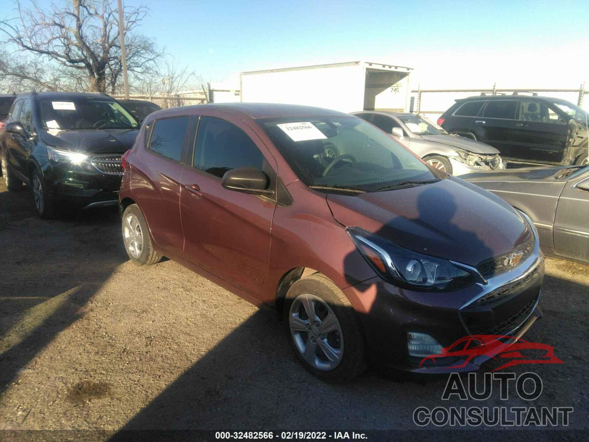 CHEVROLET SPARK 2020 - KL8CB6SA1LC448694