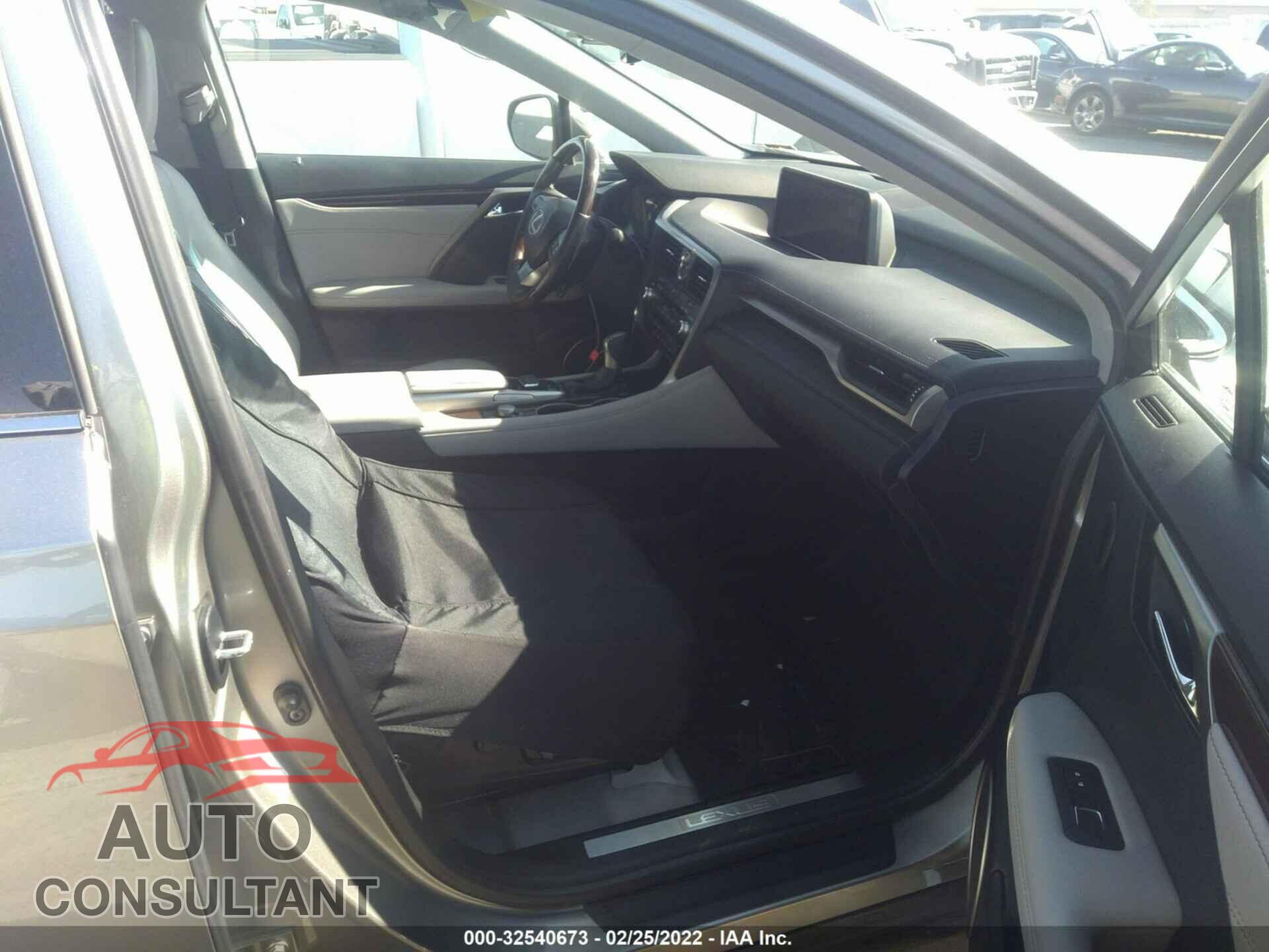 LEXUS RX 2017 - 2T2ZZMCA3HC088614