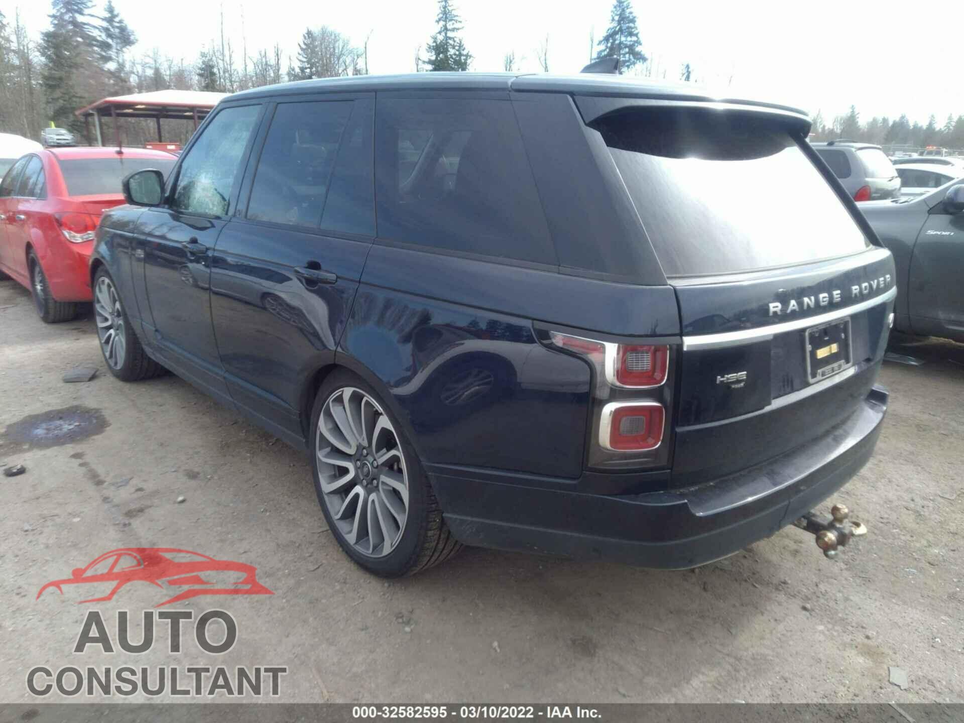 LAND ROVER RANGE ROVER 2021 - SALGS2SE2MA432580
