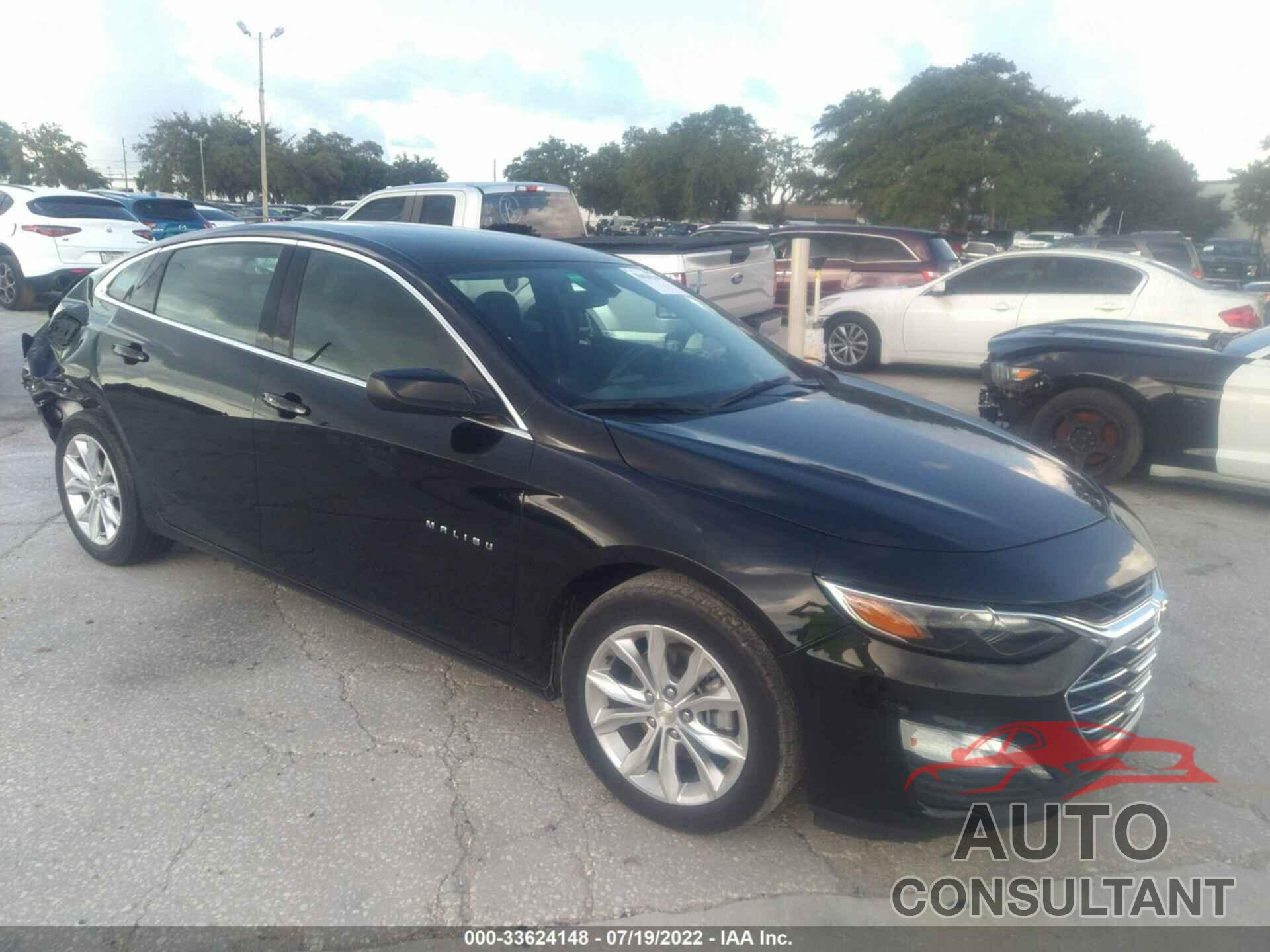 CHEVROLET MALIBU 2020 - 1G1ZD5ST0LF041335