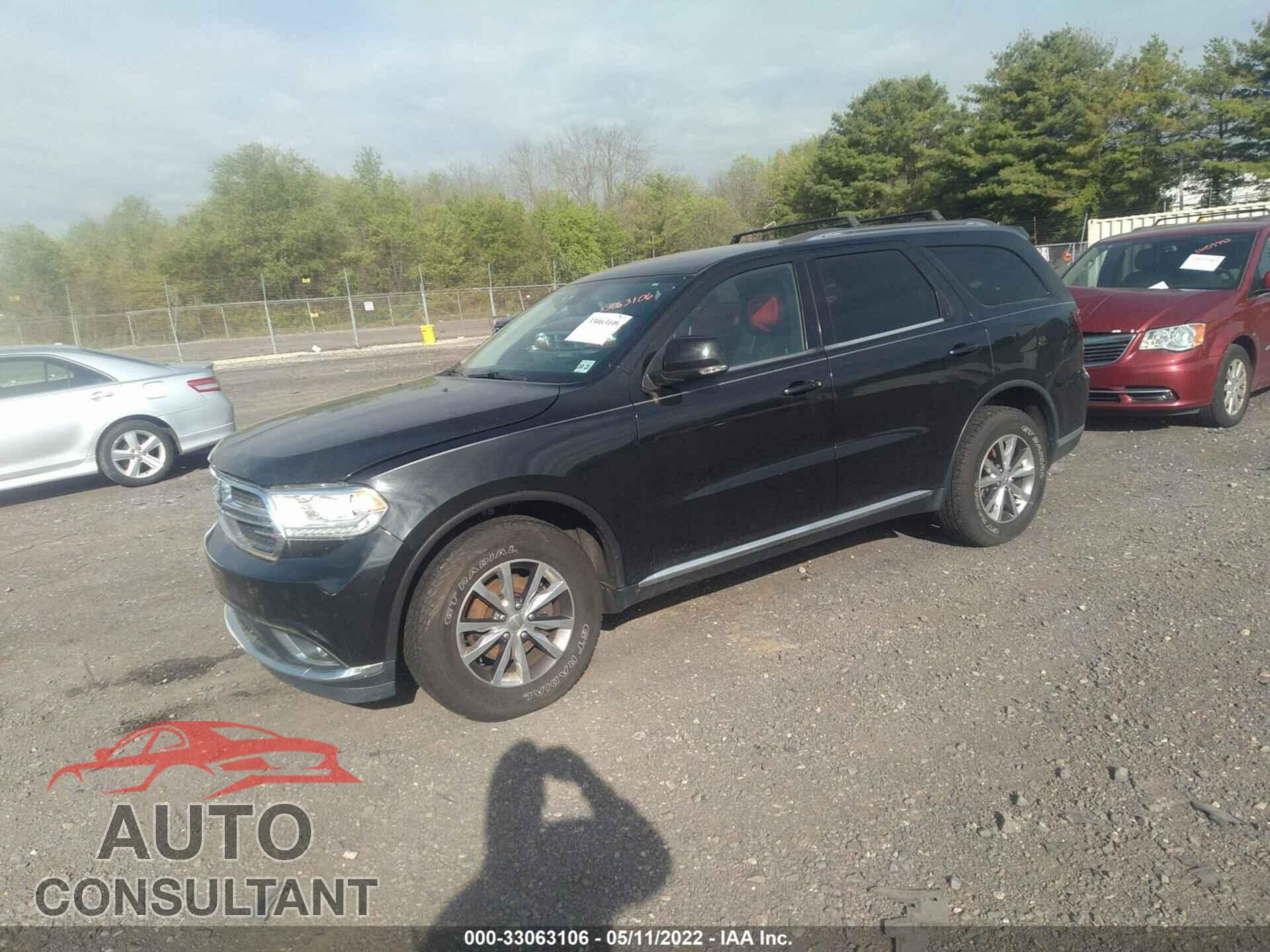DODGE DURANGO 2016 - 1C4RDJDG0GC449275
