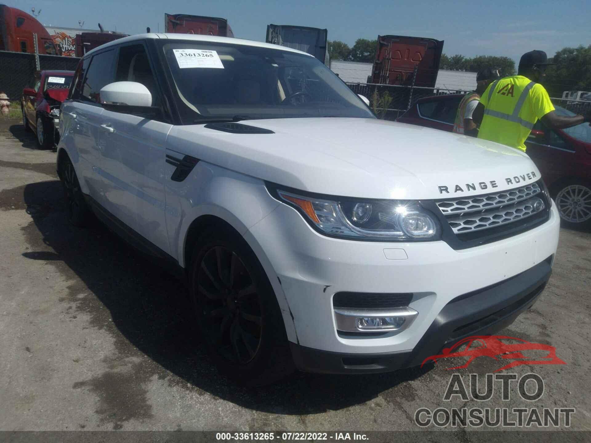 LAND ROVER RANGE ROVER SPORT 2016 - SALWR2VF1GA559305