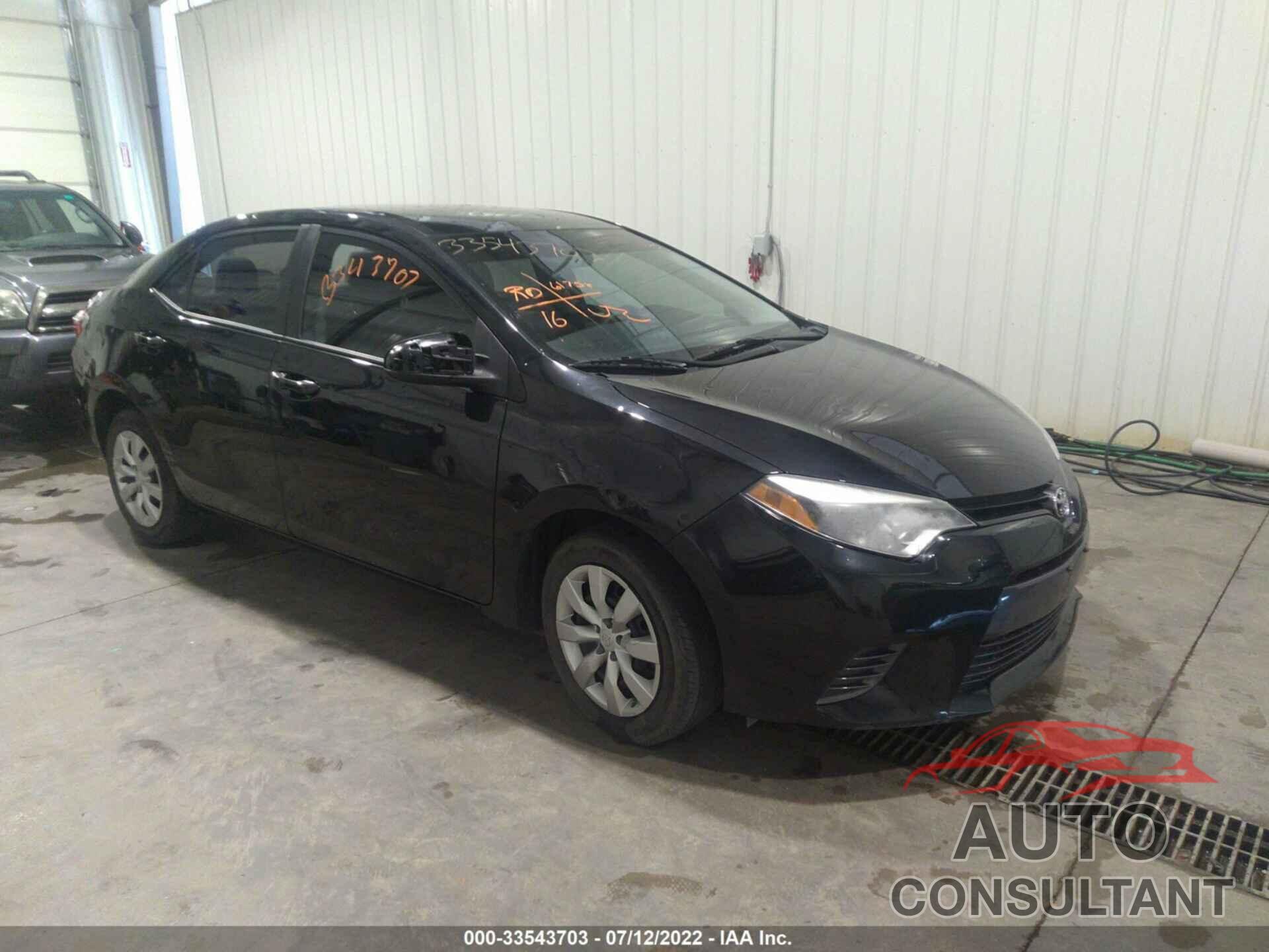 TOYOTA COROLLA 2016 - 5YFBURHEXGP525911