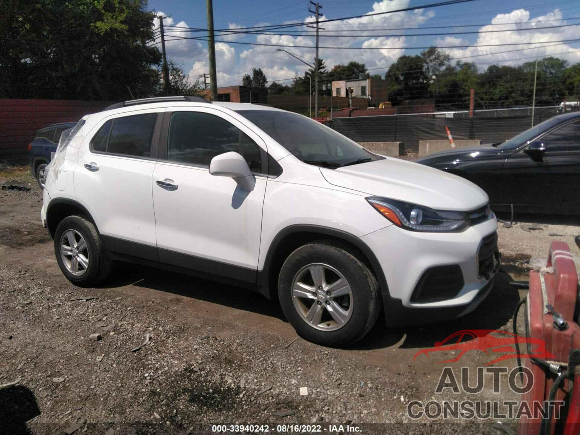 CHEVROLET TRAX 2018 - KL7CJPSB9JB671395