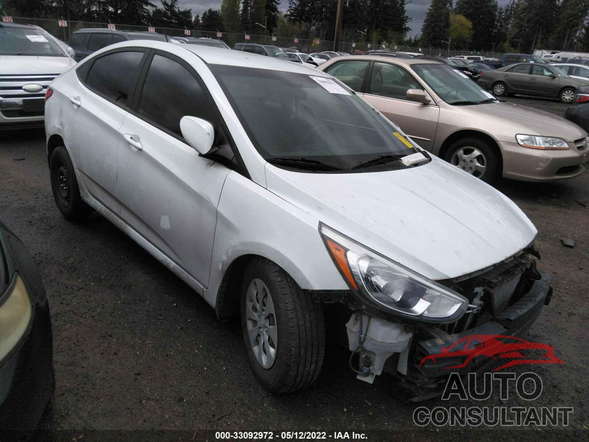 HYUNDAI ACCENT 2016 - KMHCT4AE6GU121975