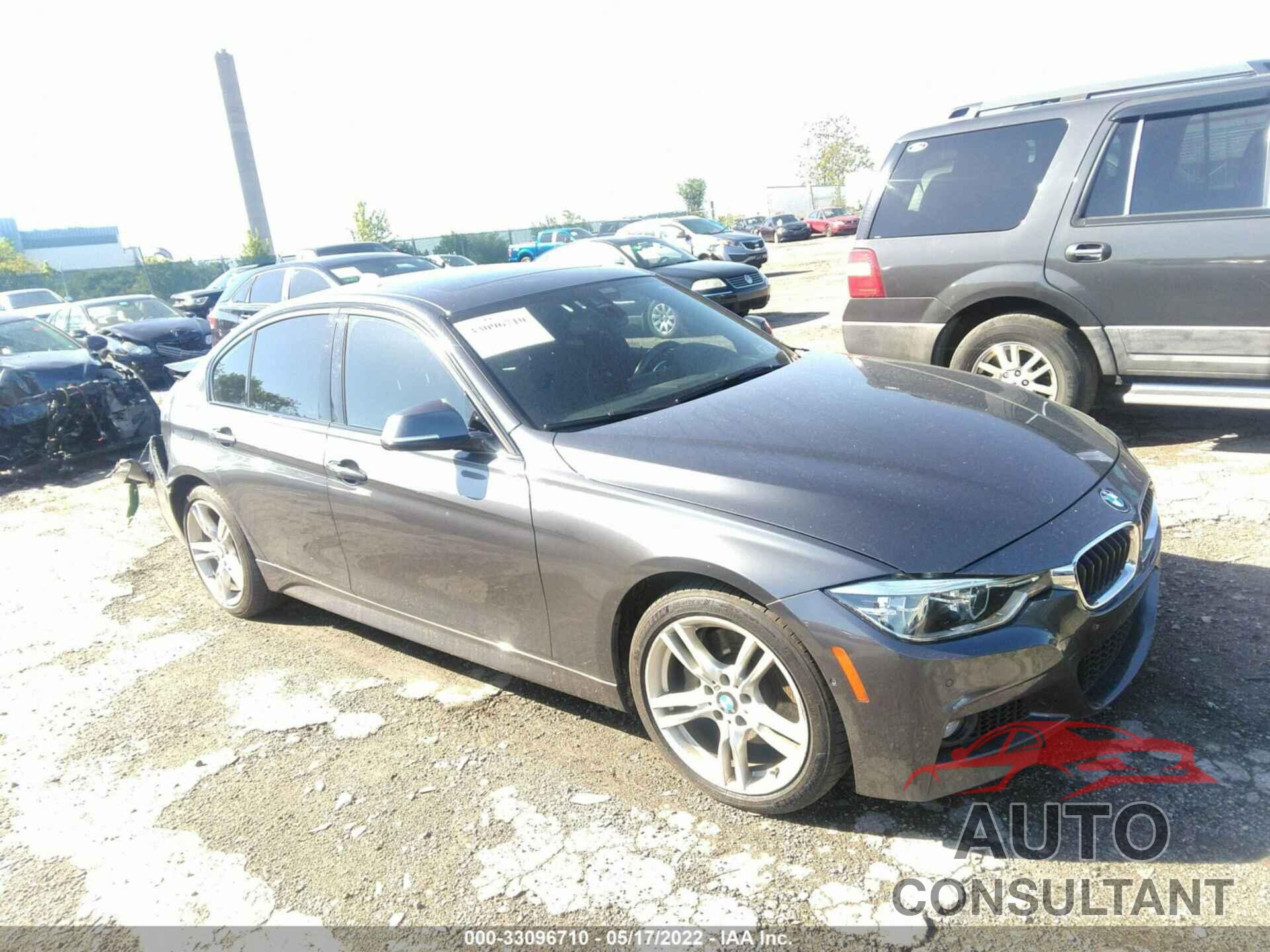 BMW 3 SERIES 2016 - WBA8B7C52GK702622