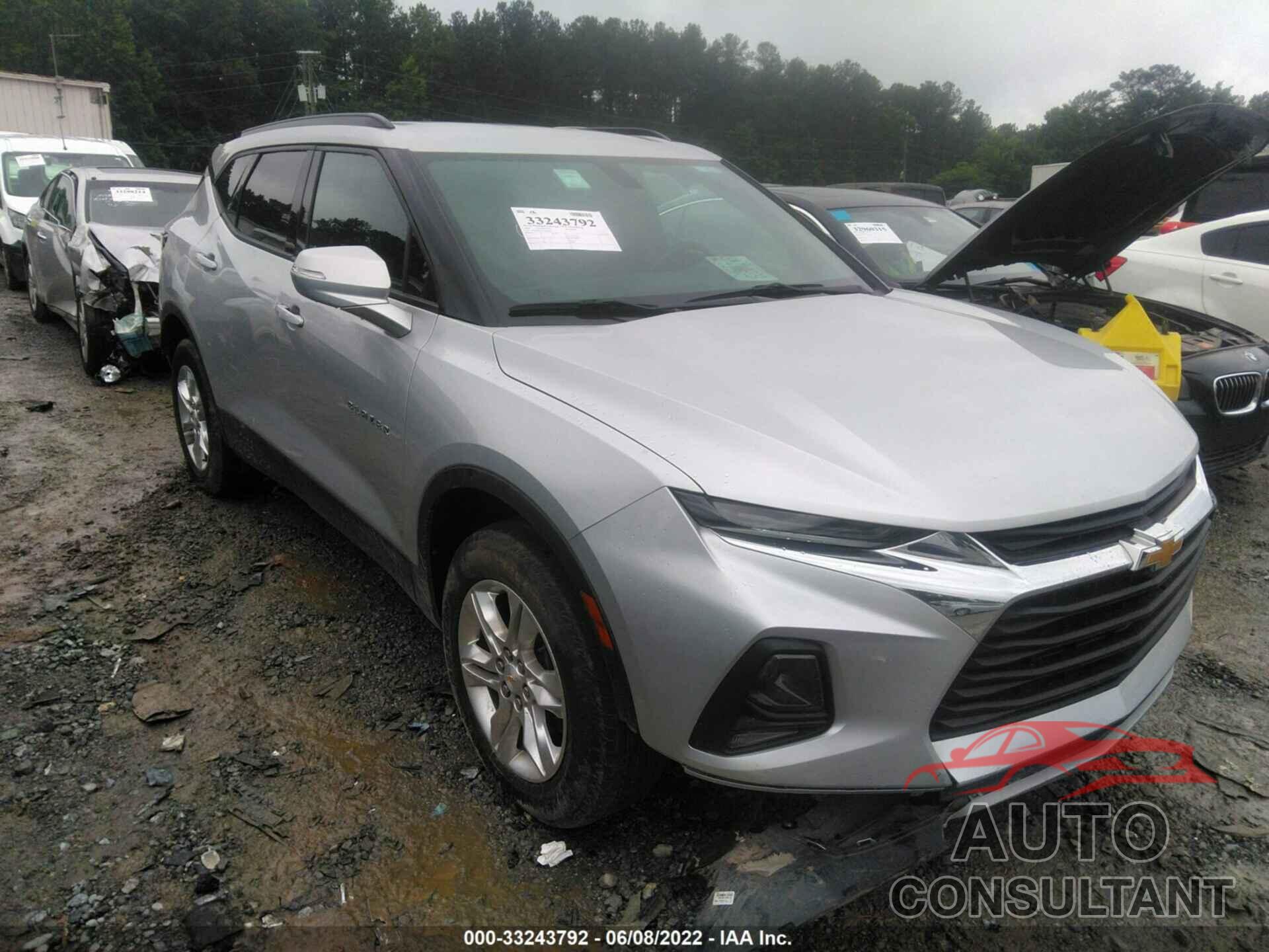 CHEVROLET BLAZER 2020 - 3GNKBBRA2LS628284