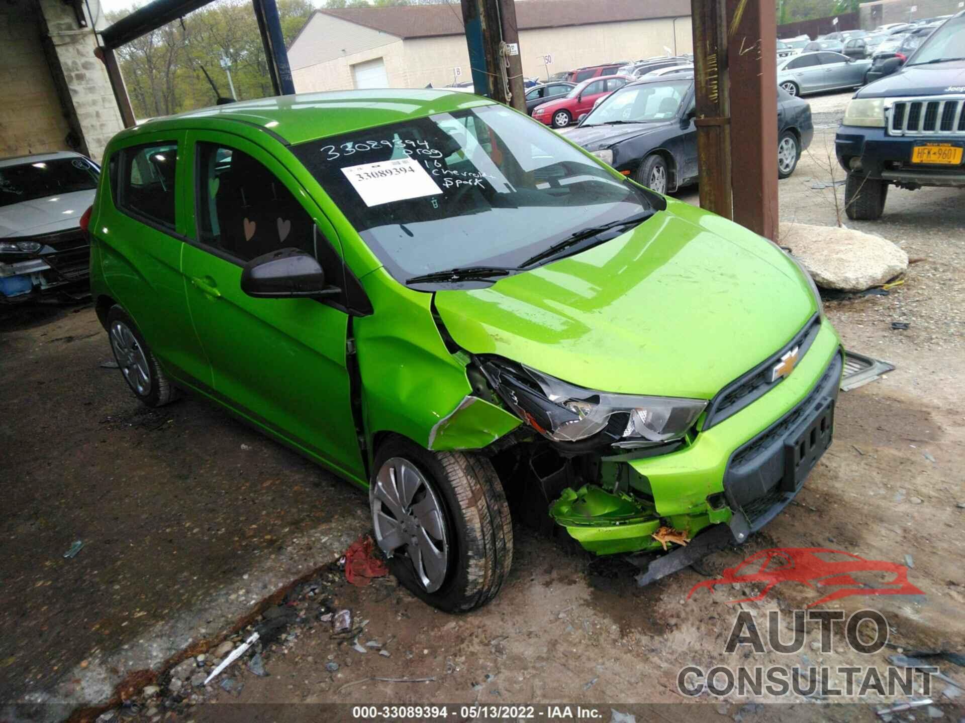 CHEVROLET SPARK 2016 - KL8CB6SAXGC634465