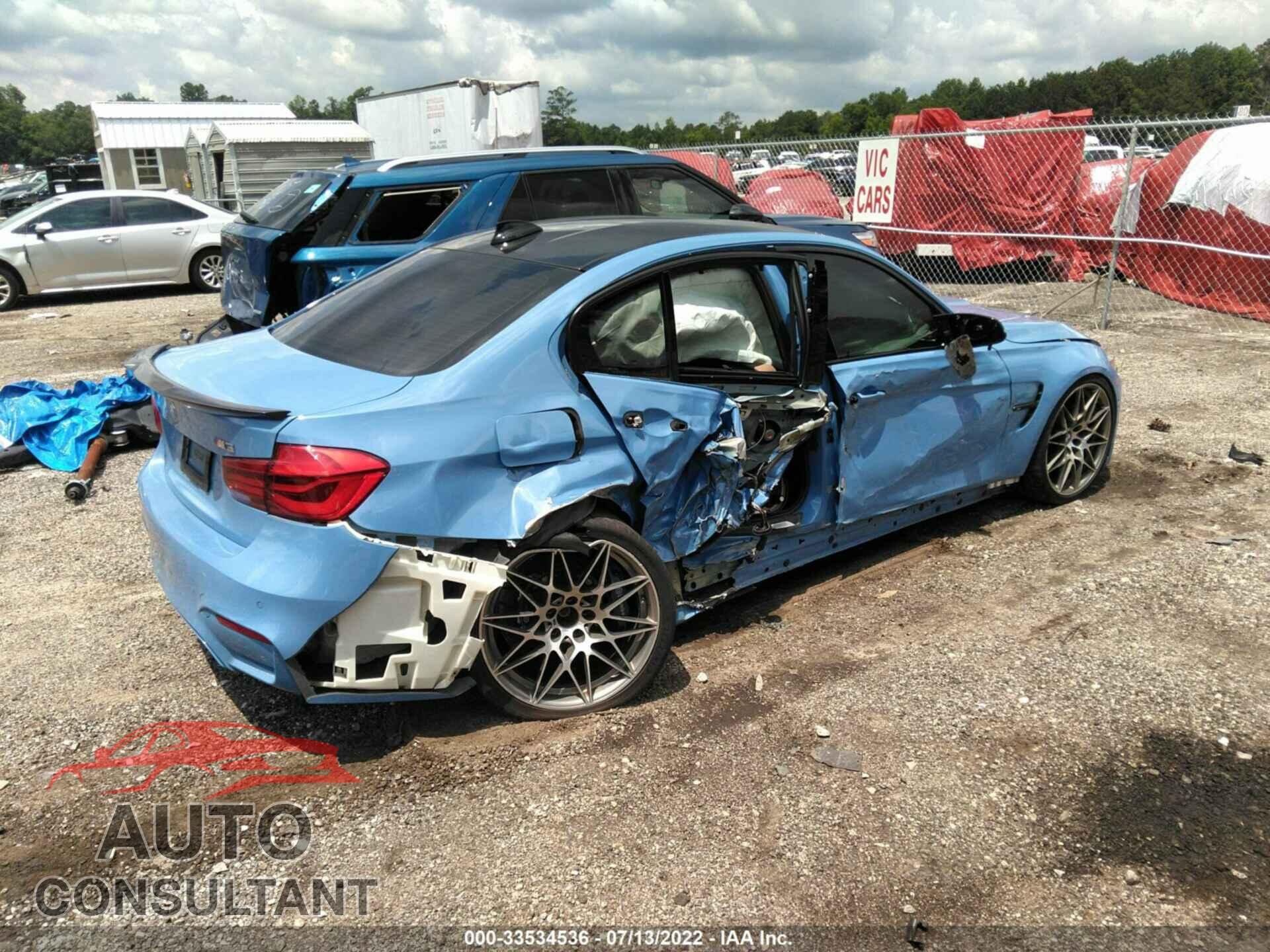 BMW M3 2016 - WBS8M9C58GP967033