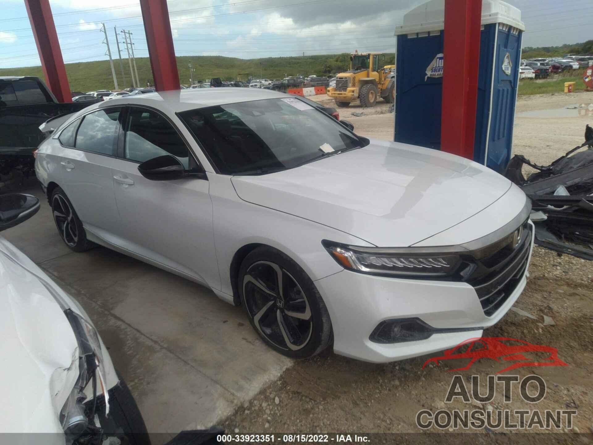 HONDA ACCORD SEDAN 2021 - 1HGCV1F30MA098597