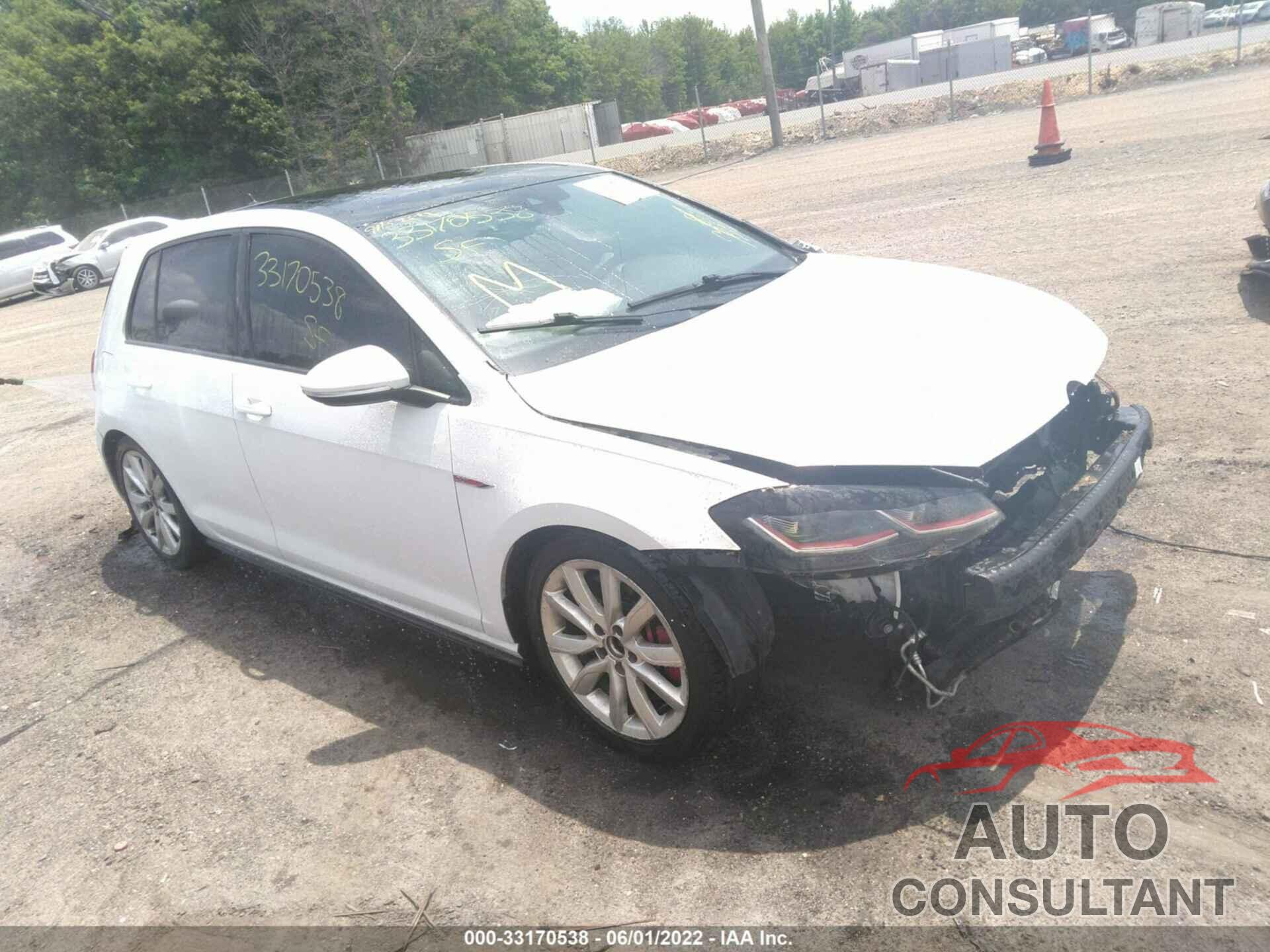 VOLKSWAGEN GOLF GTI 2018 - 3VW447AU4JM261126