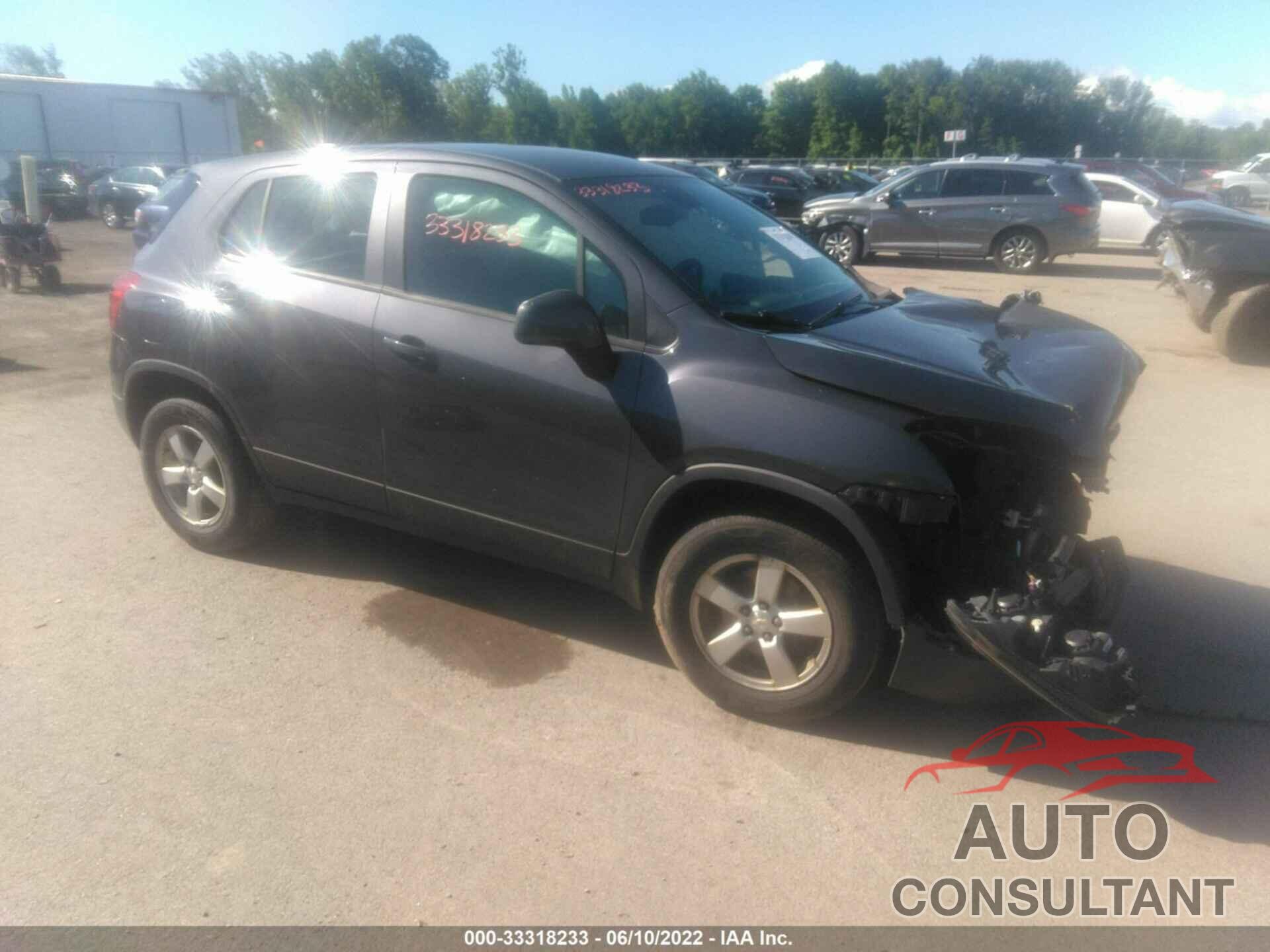 CHEVROLET TRAX 2016 - 3GNCJNSB0GL223021