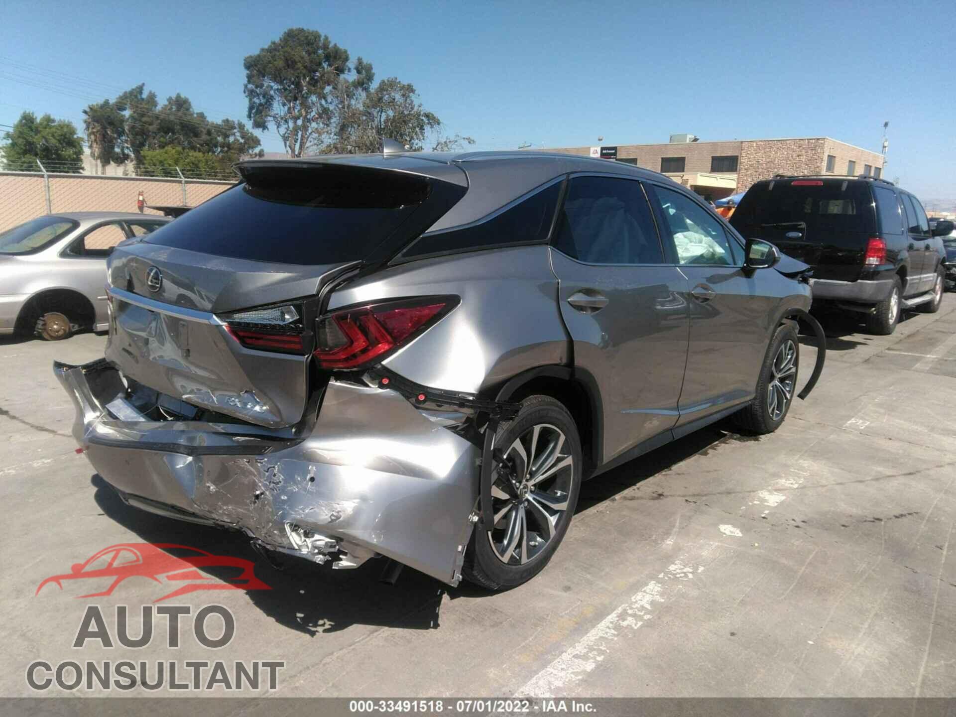 LEXUS RX 2022 - 2T2HZMDA3NC347656