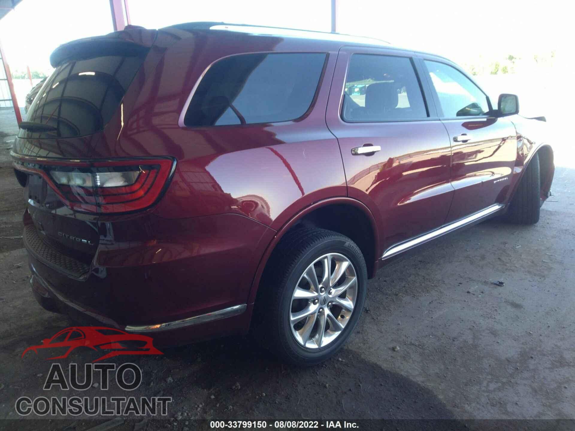 DODGE DURANGO 2020 - 1C4RDJEG3LC407319