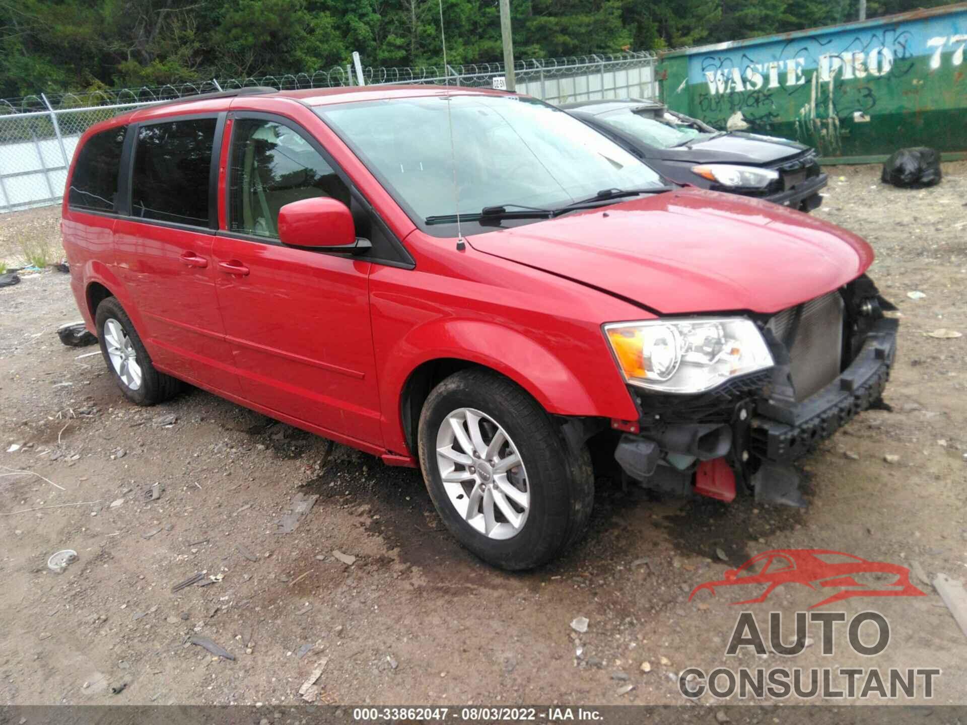 DODGE GRAND CARAVAN 2016 - 2C4RDGCG2GR138989