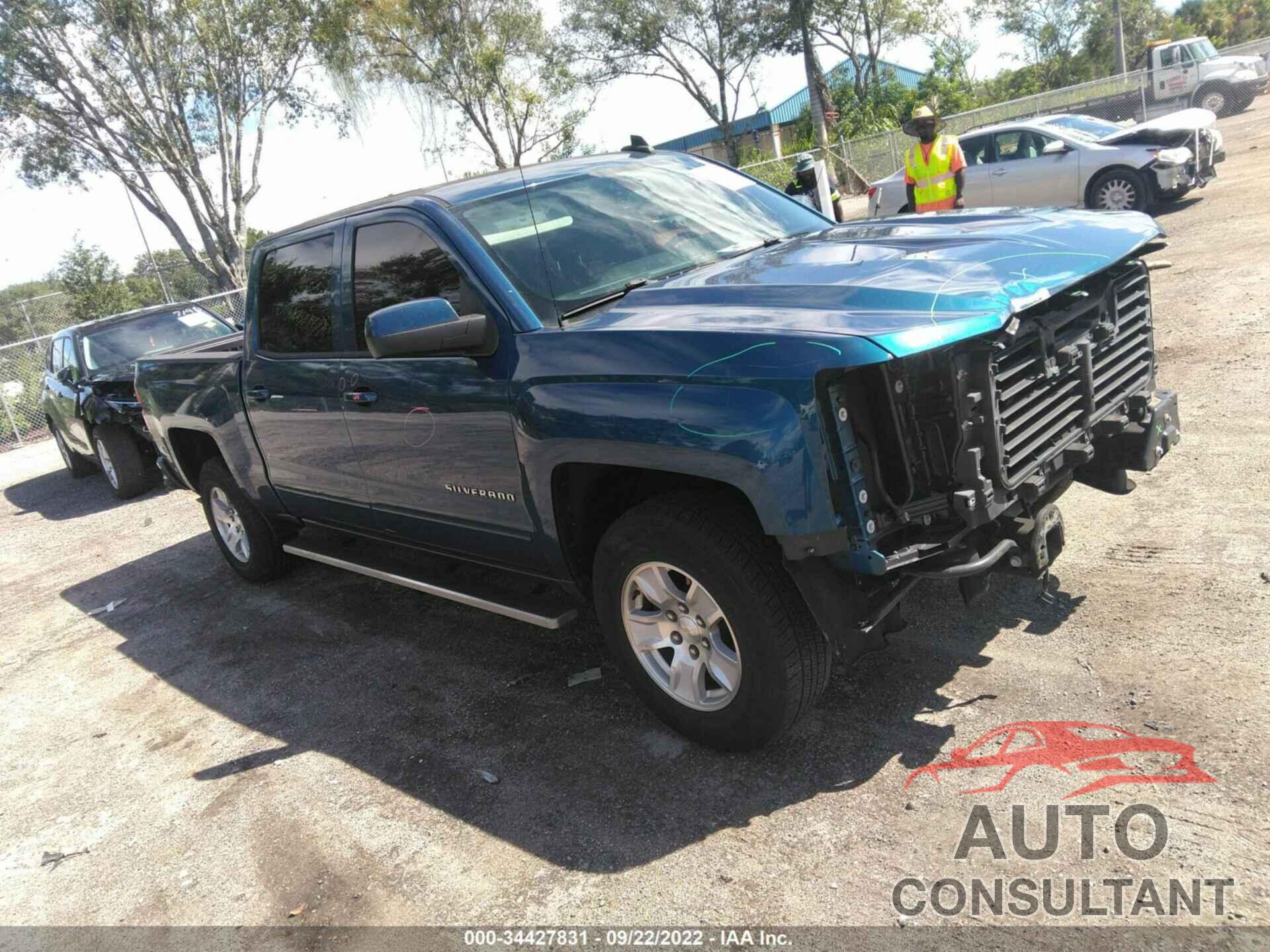 CHEVROLET SILVERADO 1500 2018 - 3GCPCREC5JG179498