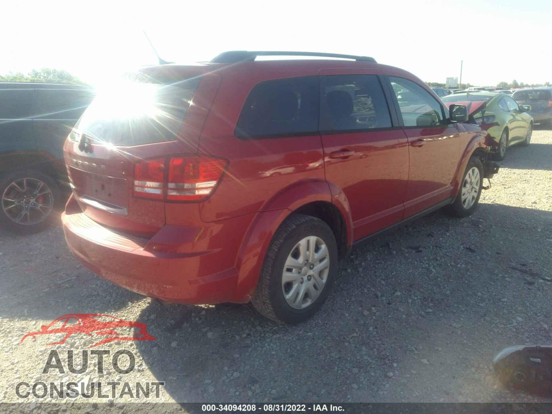 DODGE JOURNEY 2017 - 3C4PDCAB5HT603352