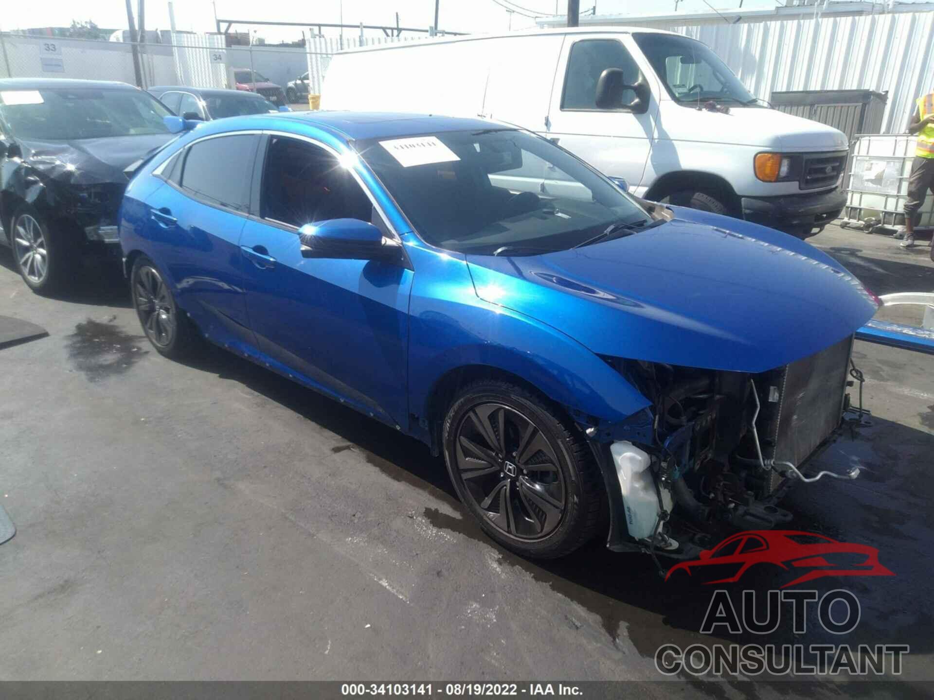 HONDA CIVIC HATCHBACK 2017 - SHHFK7H53HU416407