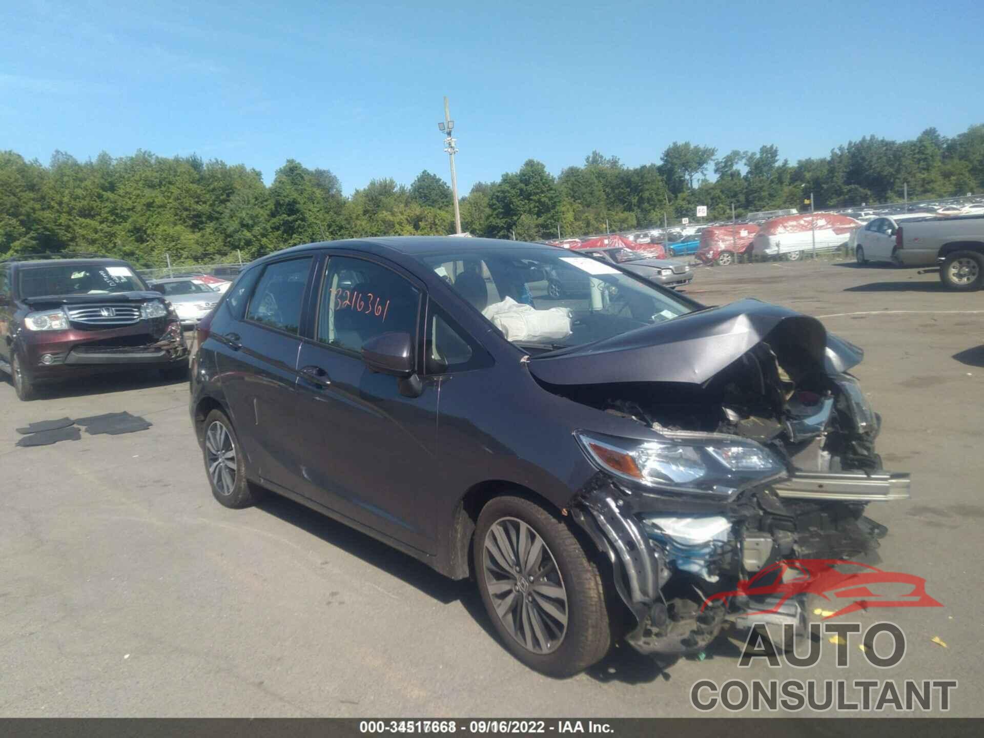 HONDA FIT 2019 - 3HGGK5H84KM720130