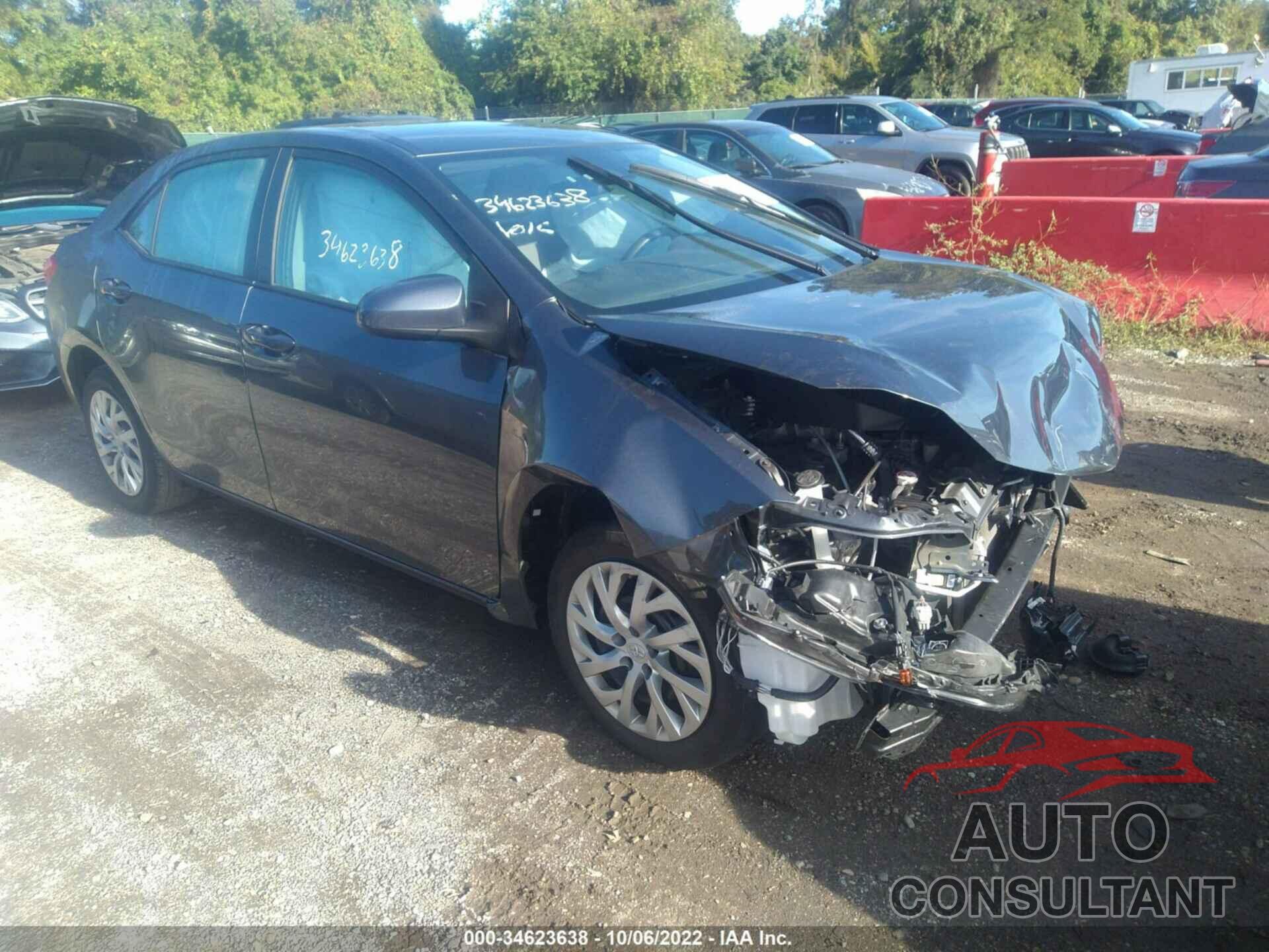 TOYOTA COROLLA 2018 - 2T1BURHE1JC053704
