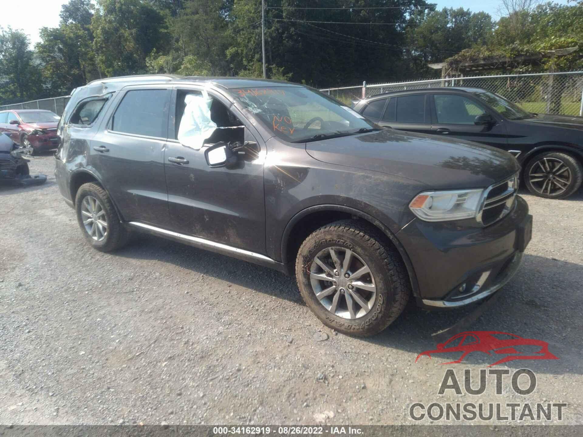 DODGE DURANGO 2017 - 1C4RDJAGXHC954004