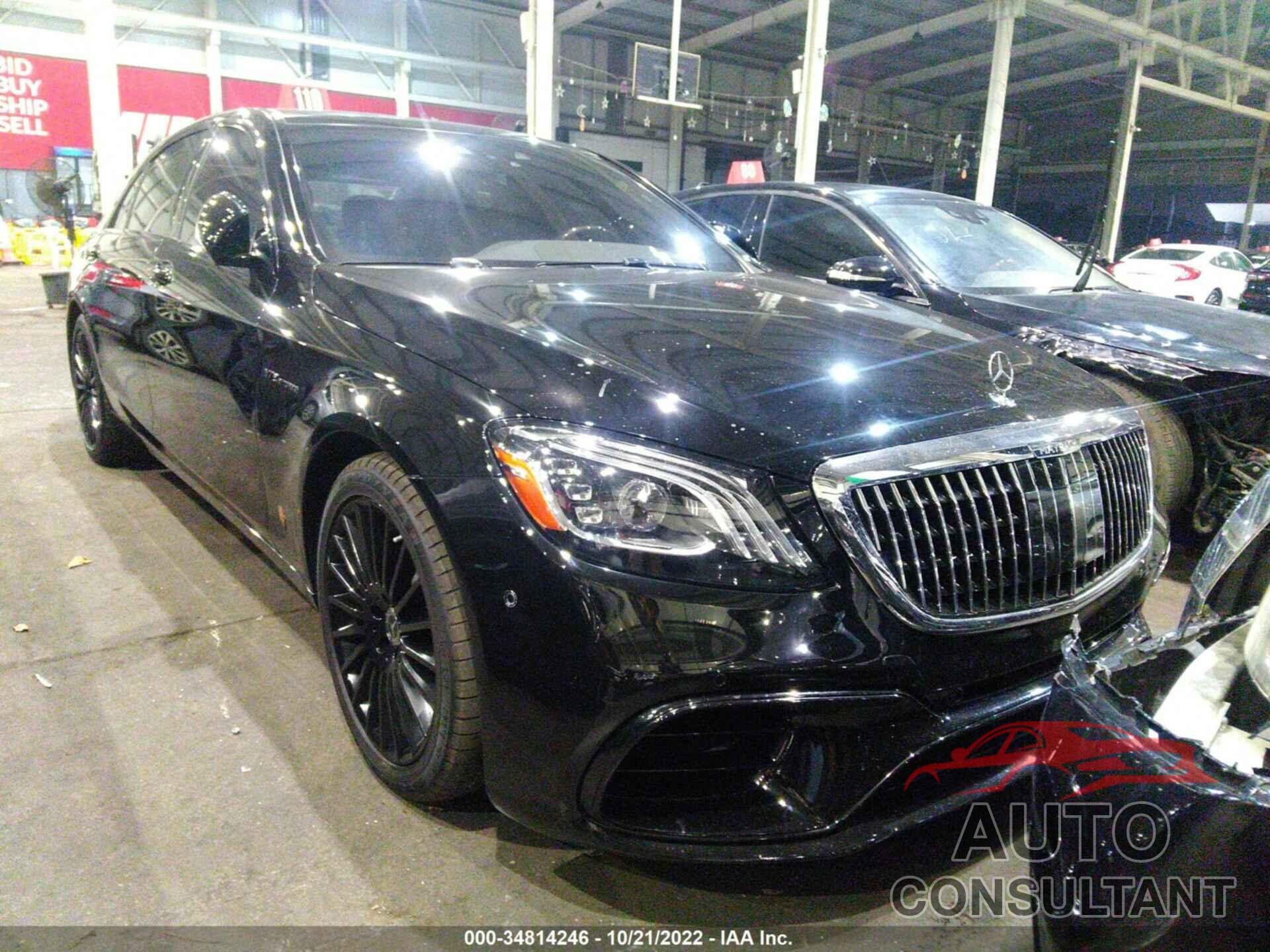 MERCEDES-BENZ S-CLASS 2018 - 00DUG8GB5JA382398