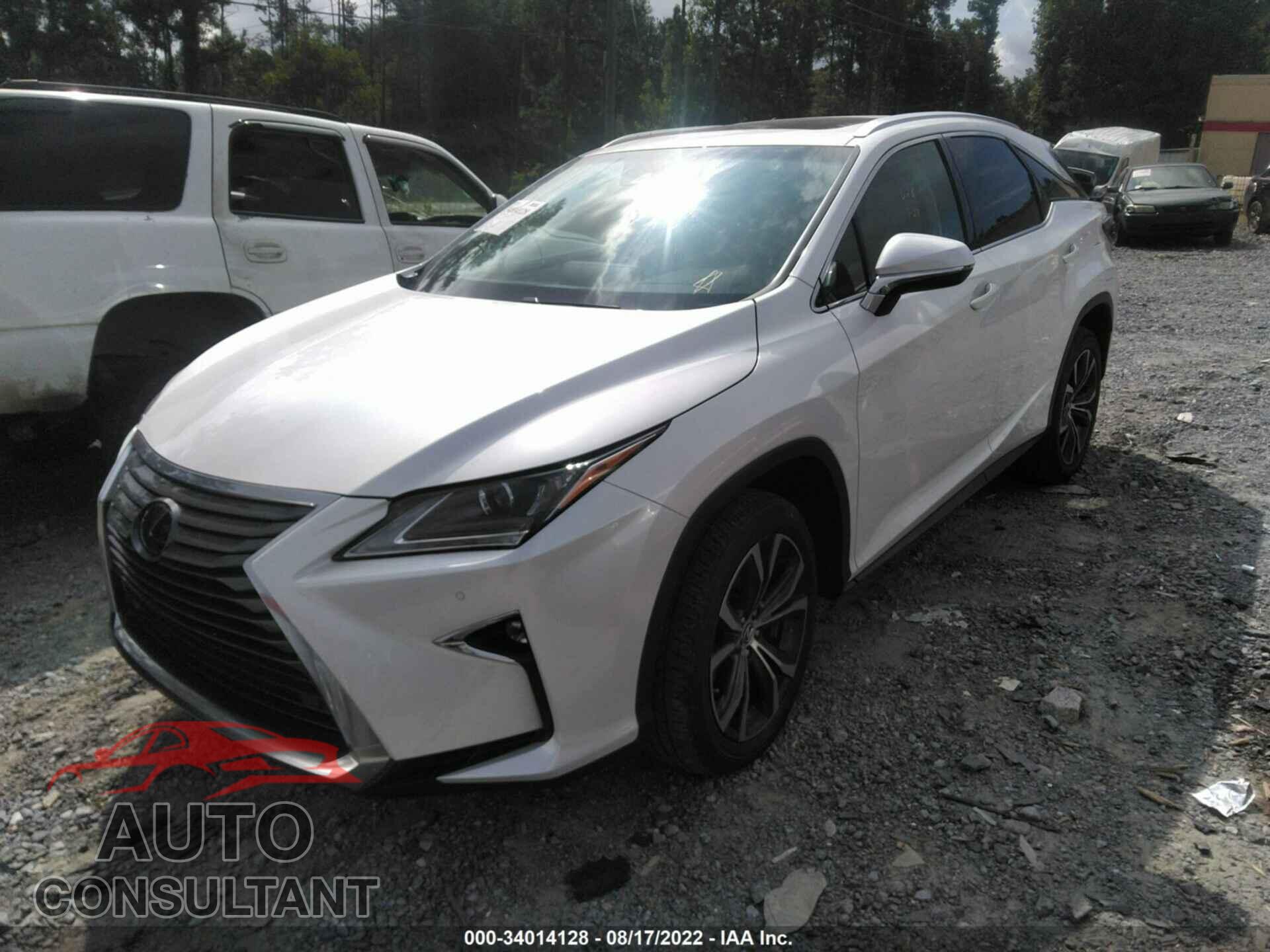 LEXUS RX 2019 - 2T2BZMCA0KC177162