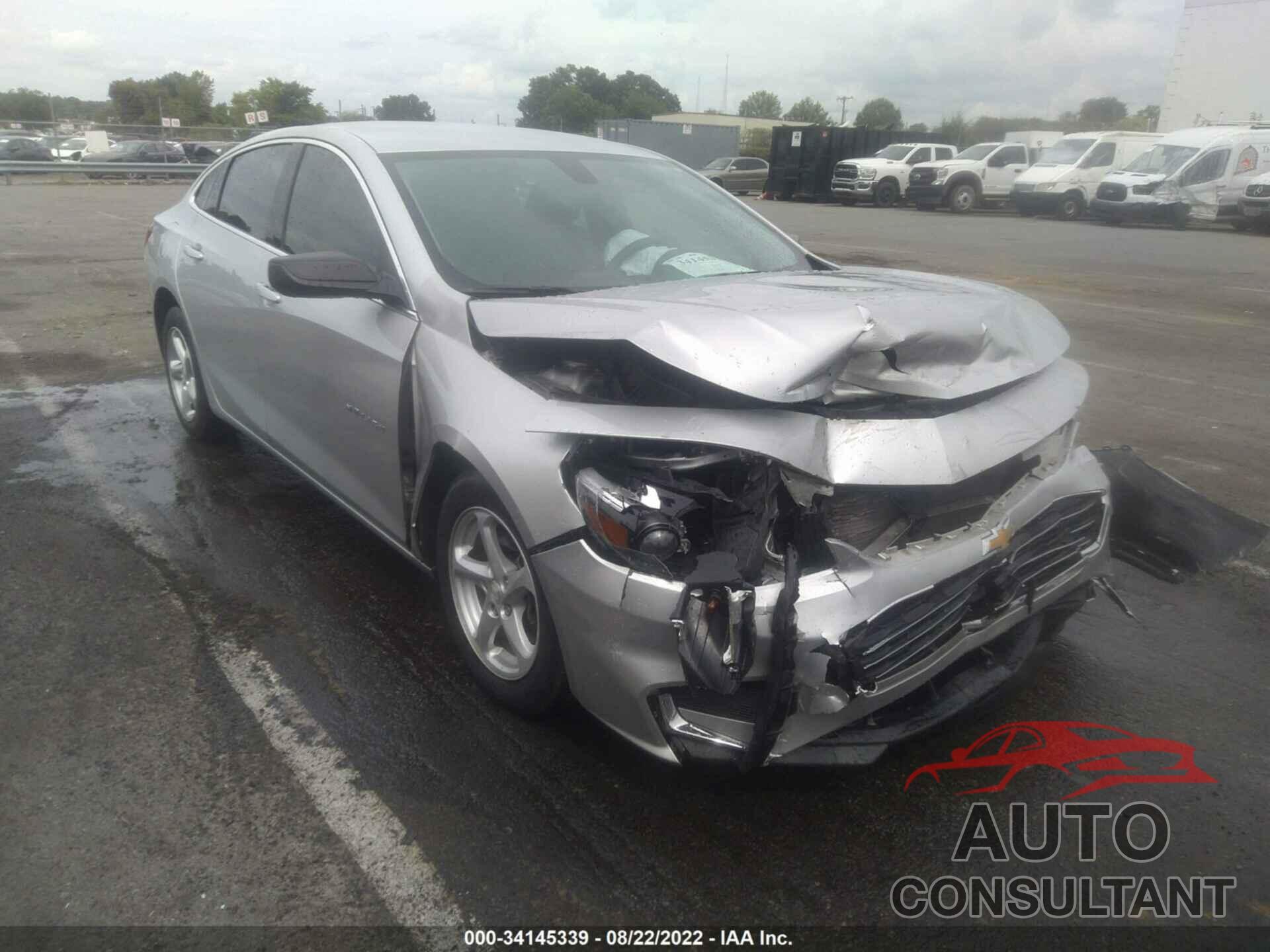 CHEVROLET MALIBU 2018 - 1G1ZB5ST3JF118184