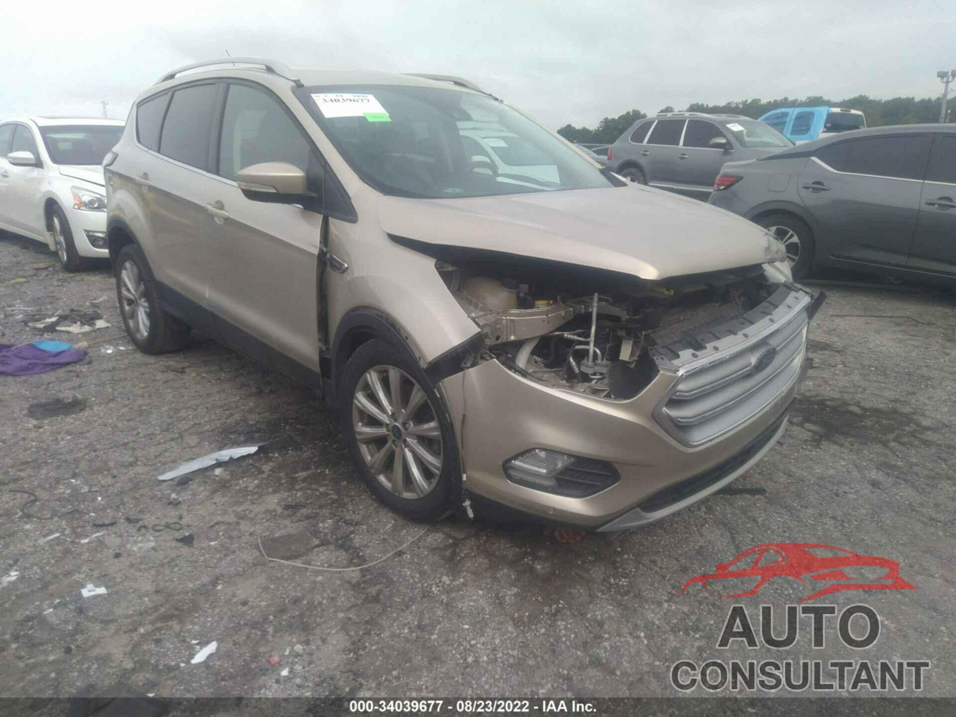 FORD ESCAPE 2017 - 1FMCU0J95HUD60637