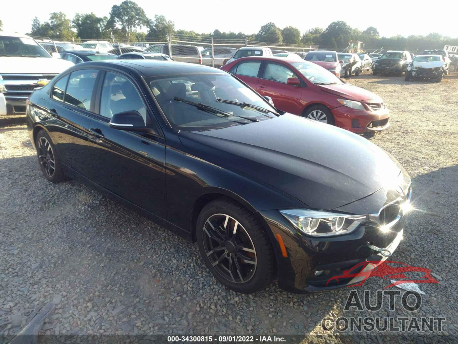 BMW 3 SERIES 2018 - WBA8E1G5XJNU91111