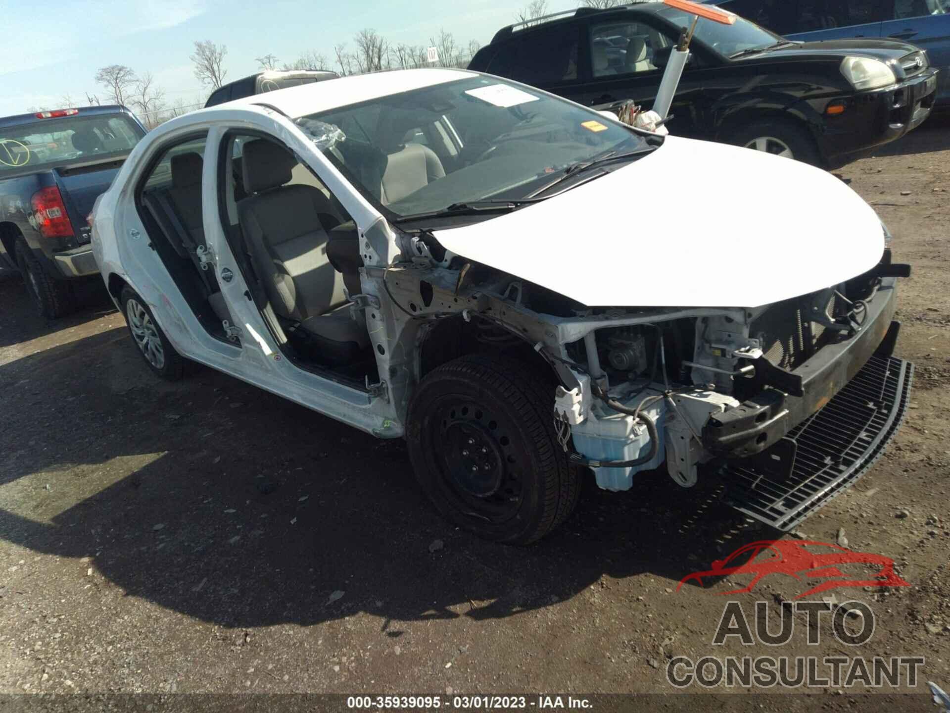 TOYOTA COROLLA 2017 - 2T1BURHE5HC828418