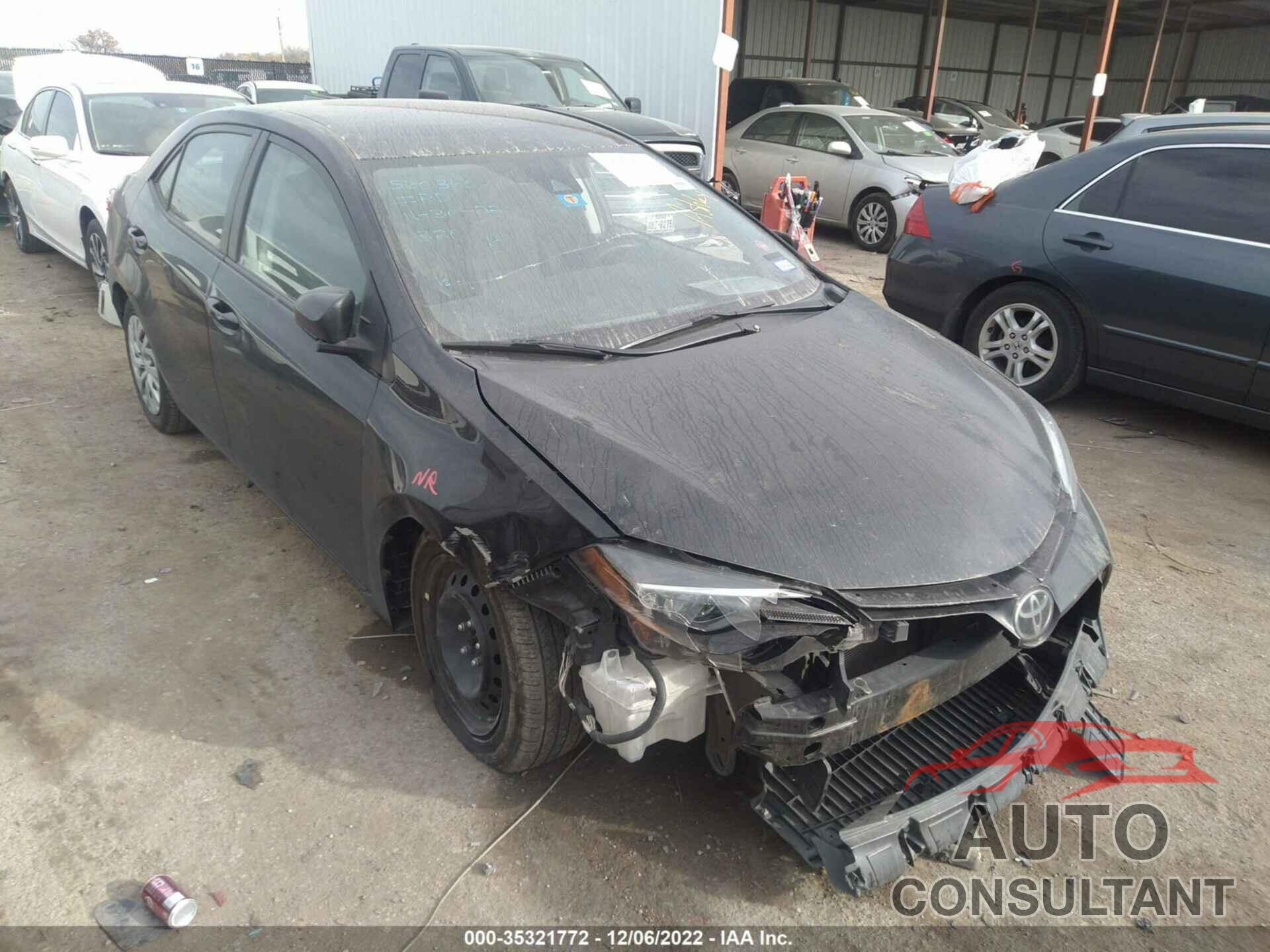 TOYOTA COROLLA 2019 - 5YFBURHE4KP885832