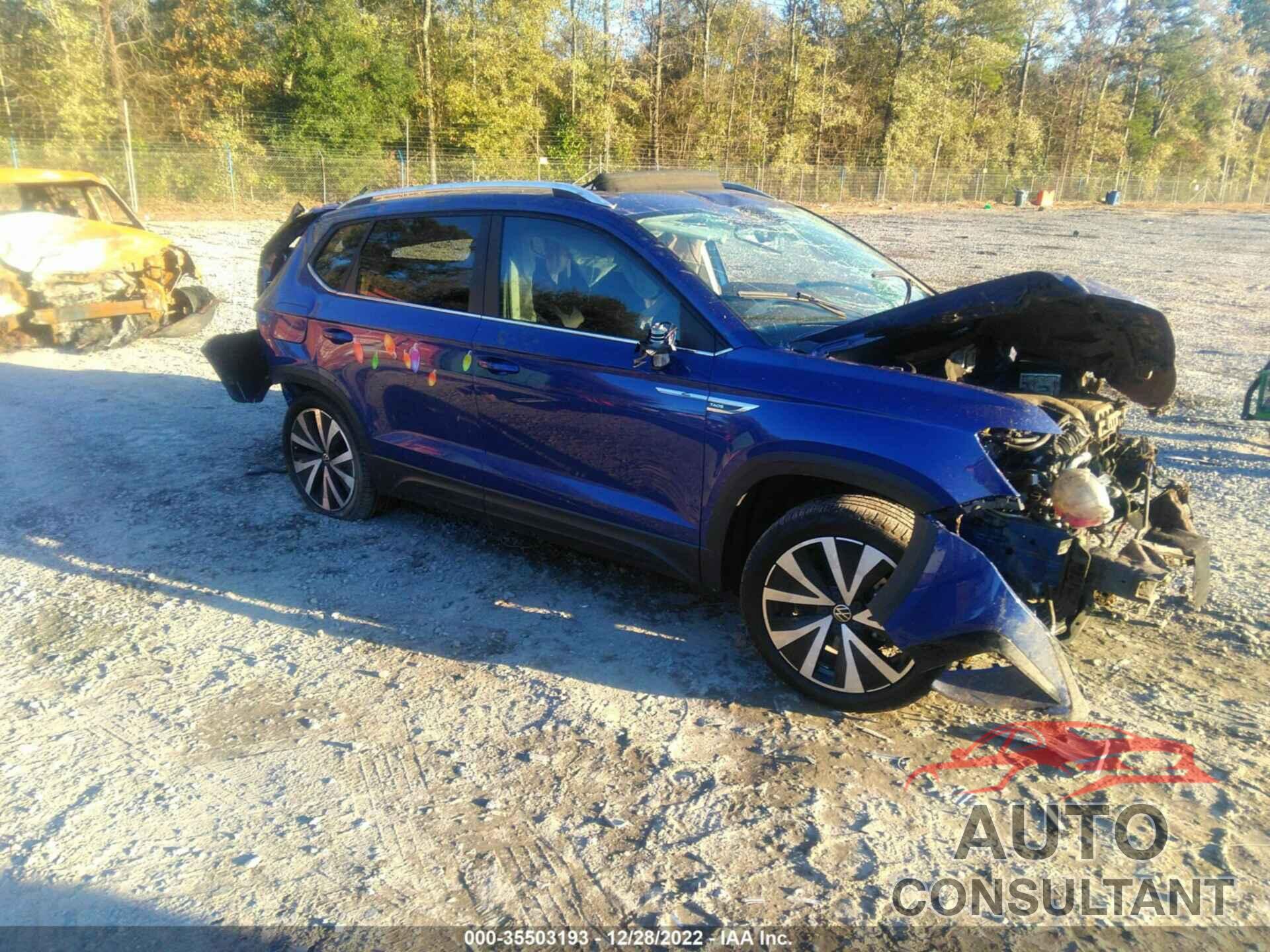 VOLKSWAGEN TAOS 2022 - 3VVTX7B24NM014084